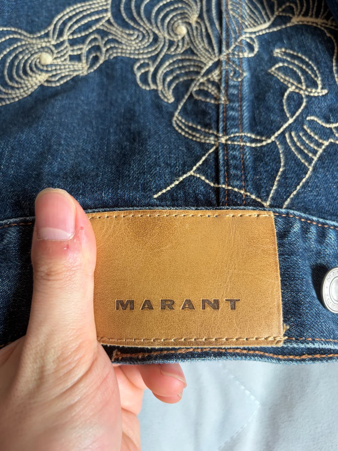 이자벨마랑 데님 자켓 상품이미지7