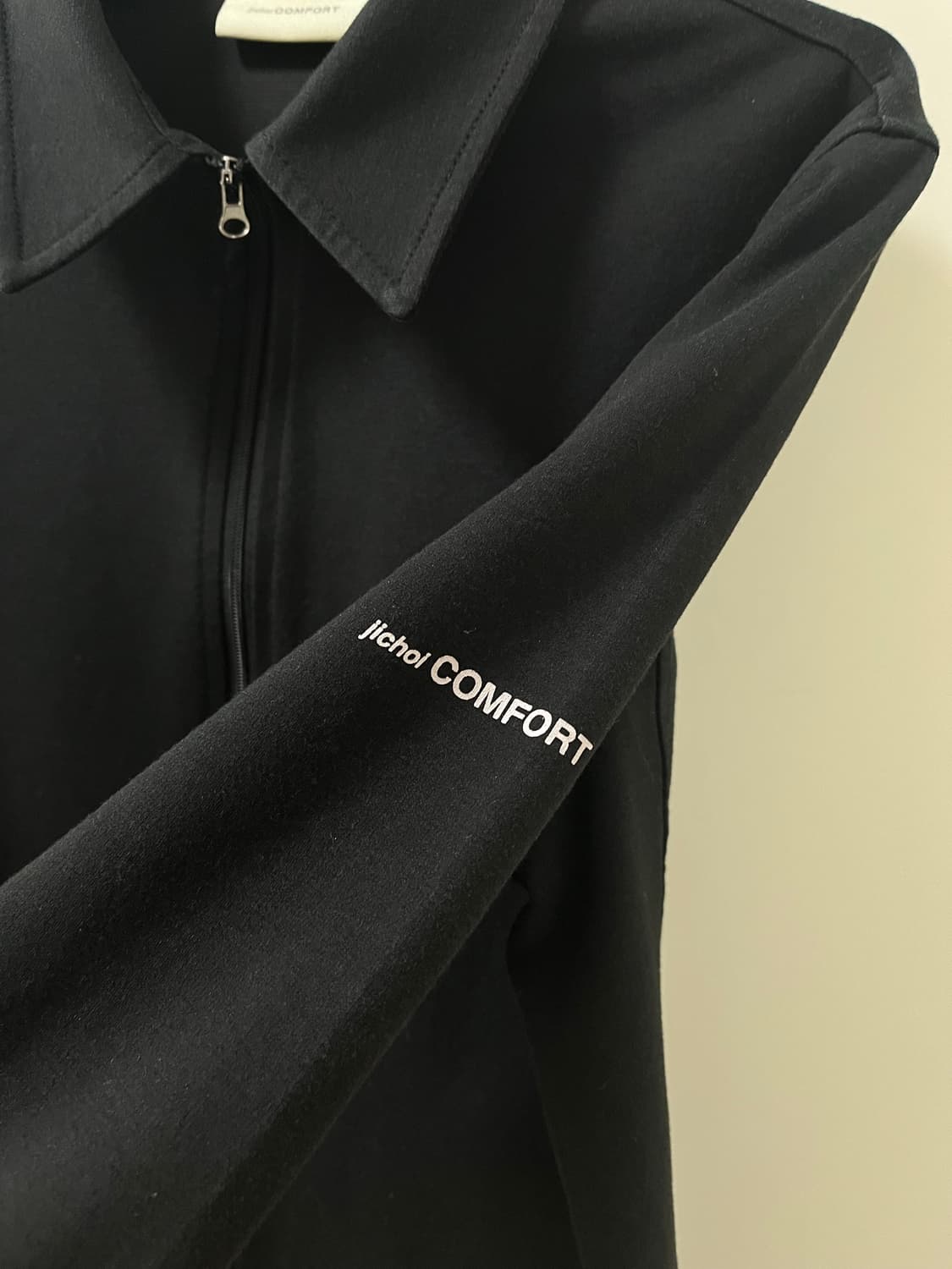 지초이 컴포트 집셔츠 블랙 2 상품이미지2