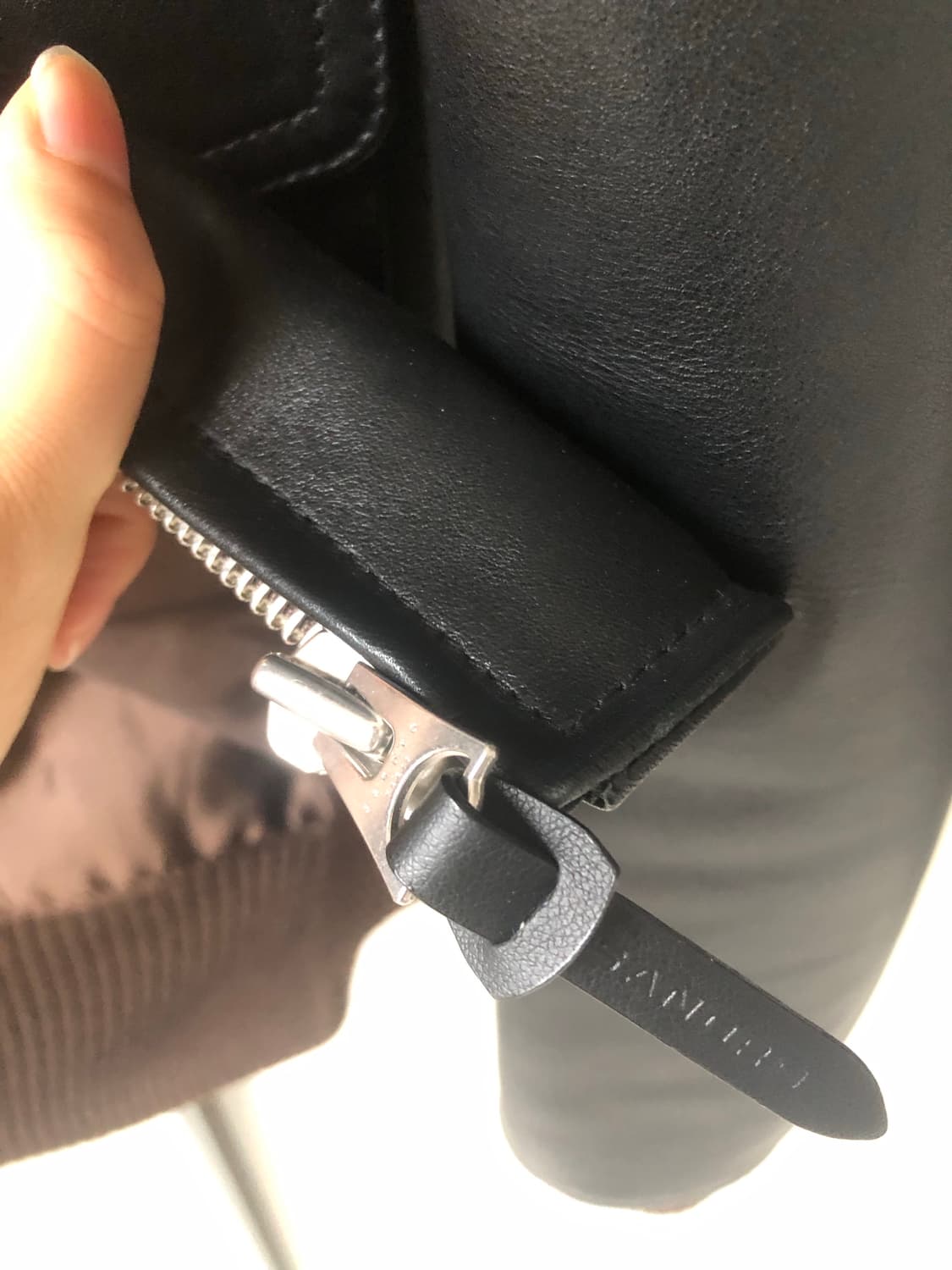 산드로 무스탕 레더자켓 상품이미지7