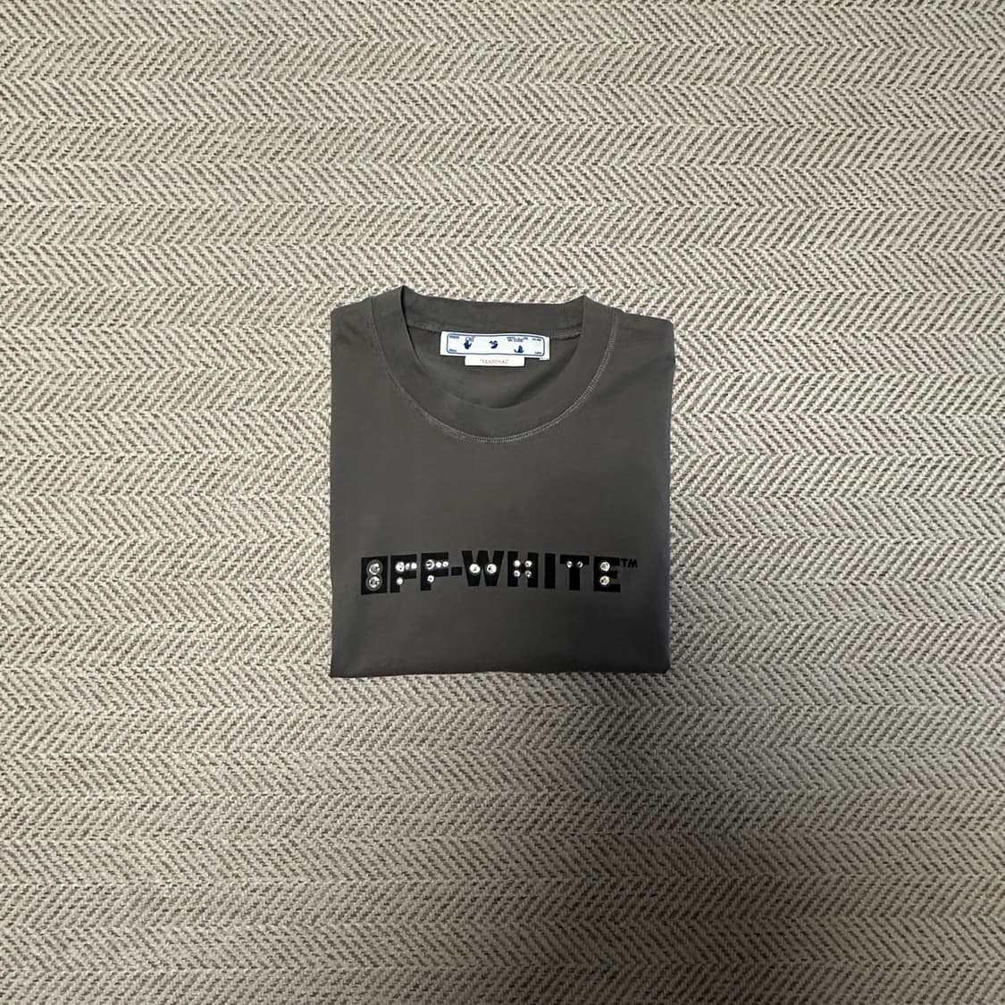 OFF-WHITE crop t-shirt 상품이미지1