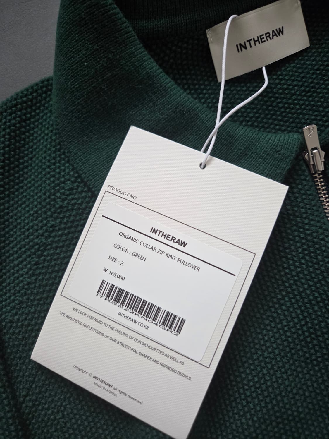 2사이즈  네이비
1회착
오염 하자x  최상급
지퍼도  ykk최상급 엑셀 상품이미지2