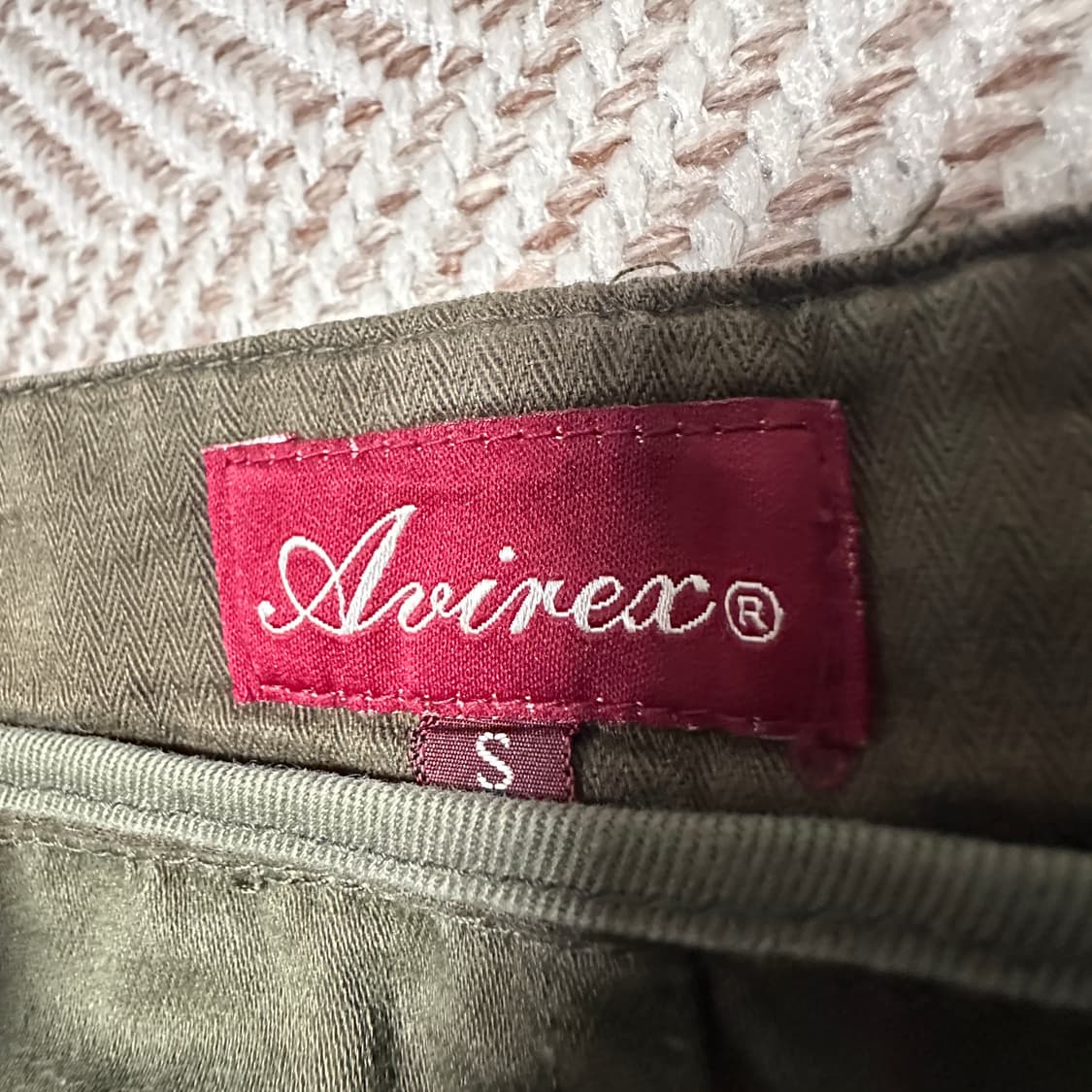 AVIREX p44 monkey military skirt 상품이미지3