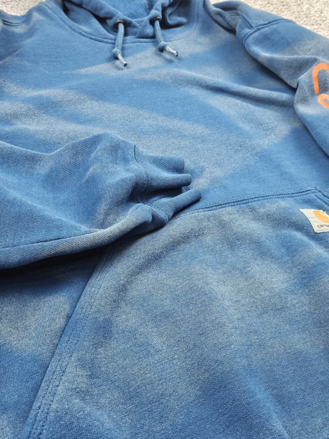 칼하트 다잉워시드 커스텀 디펜더 후드티 ( M ) / 10445 상품이미지7