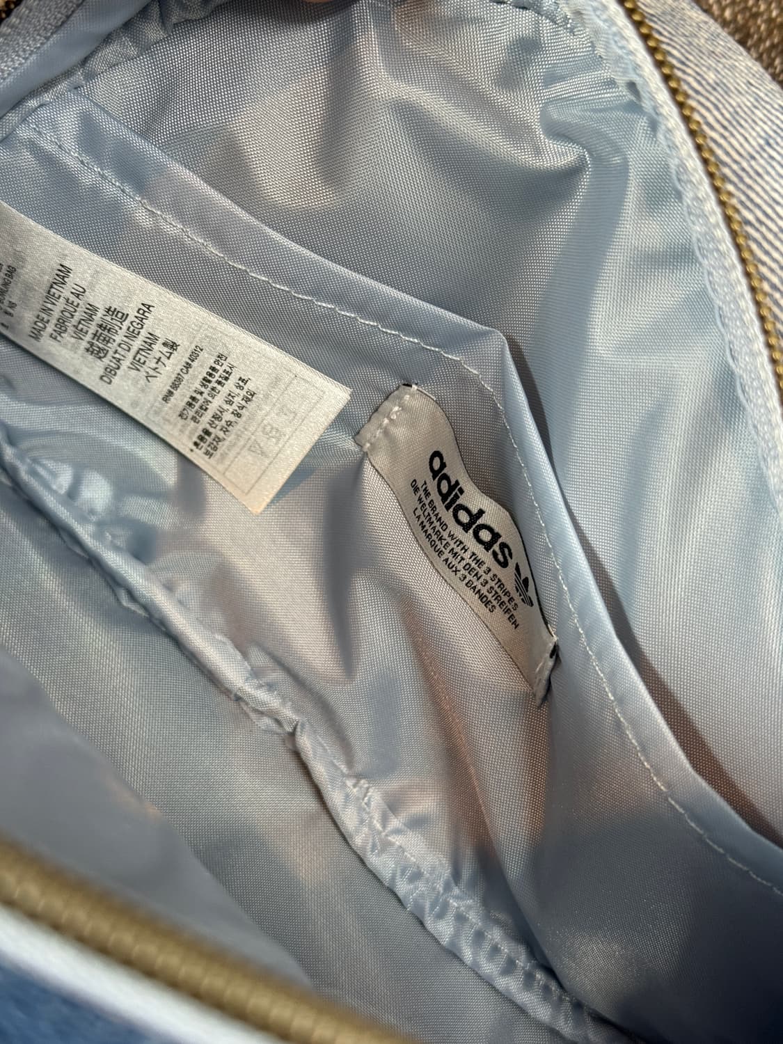 아디다스 x 크세니아 미니 볼링 백 데님 새상품 상품이미지6