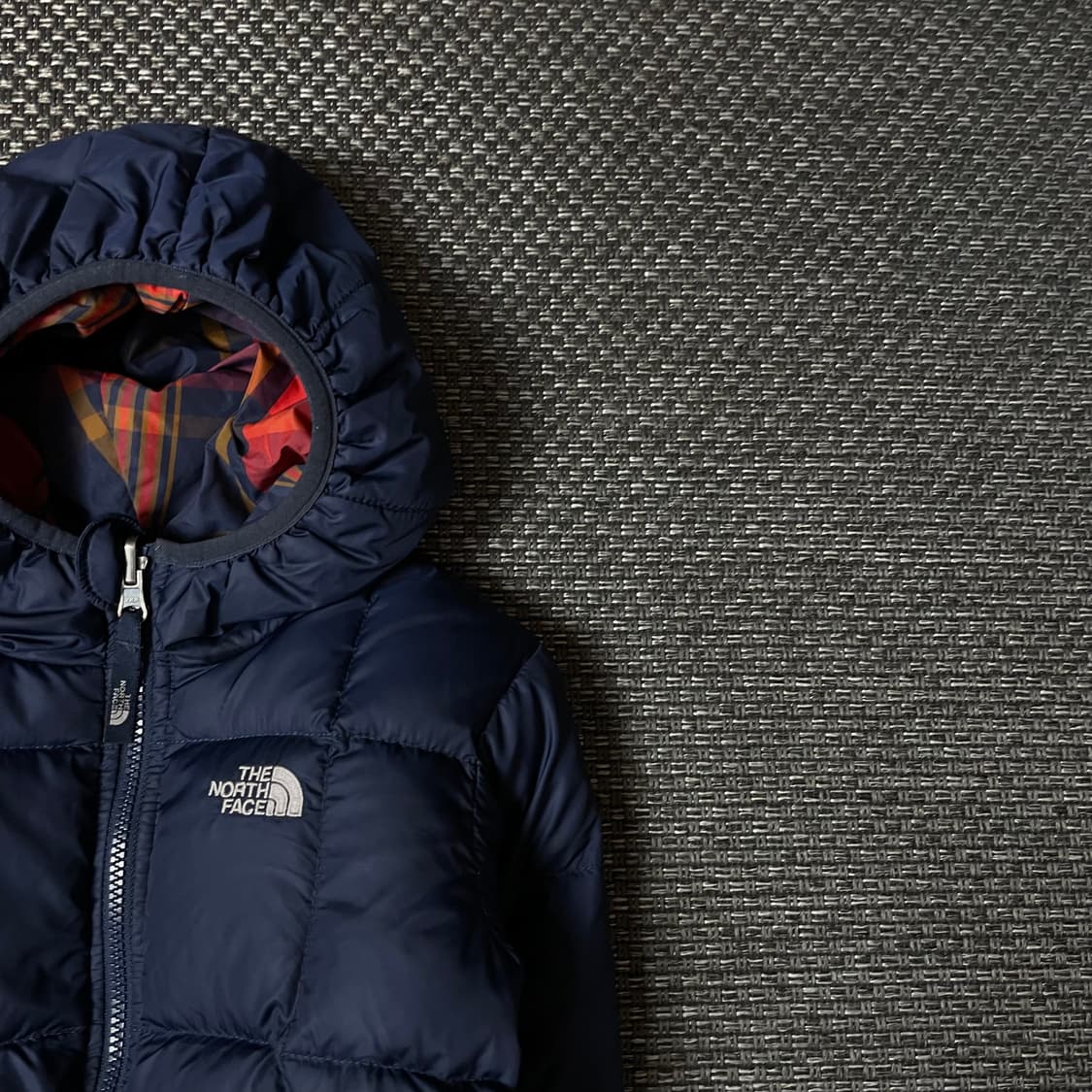 노스페이스 키즈 네이비 리버시블 경량 패딩 자켓 상품이미지5