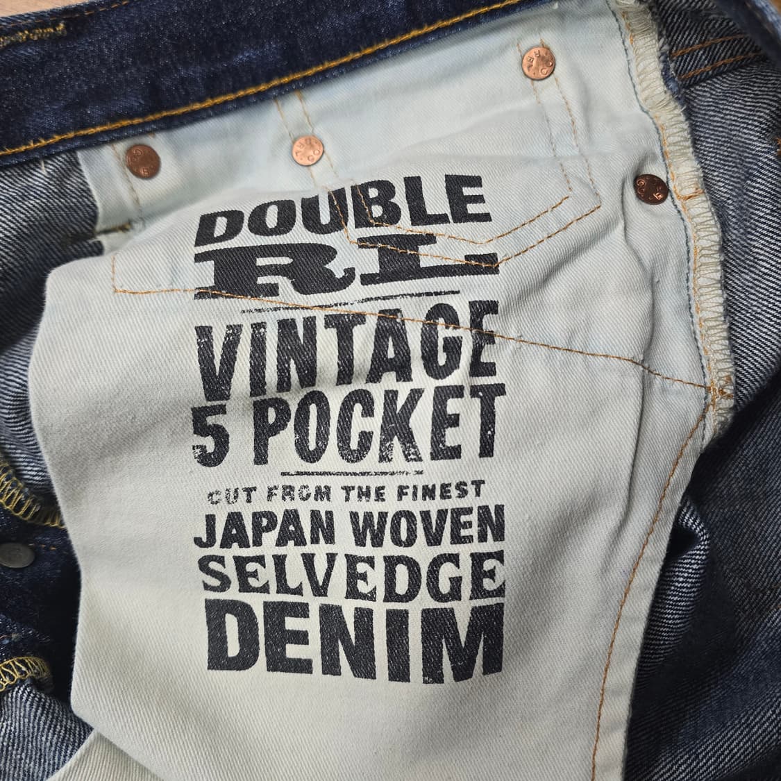 (30X32) RRL 더블알엘 빈티지 파이브 포켓 팬츠 상품이미지4