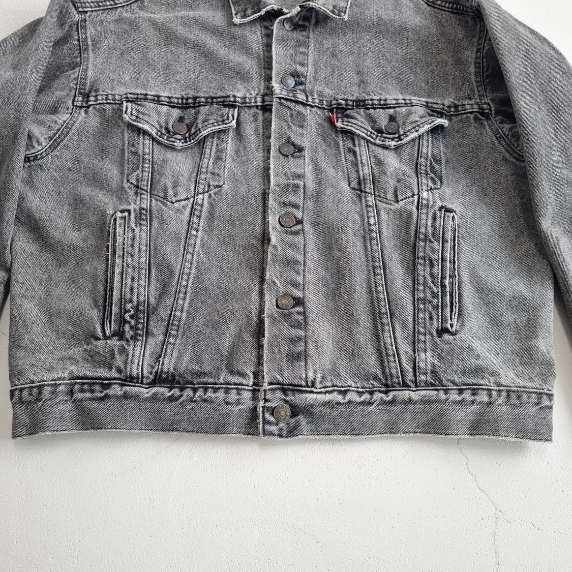90s LEVI'S 리바이스 트러커 데님자켓 - L  70507-4858 상품이미지5