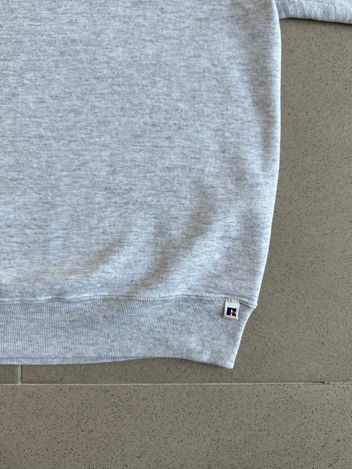 90s 빈티지 러셀 스웻셔츠 그레이 L USA 상품이미지3