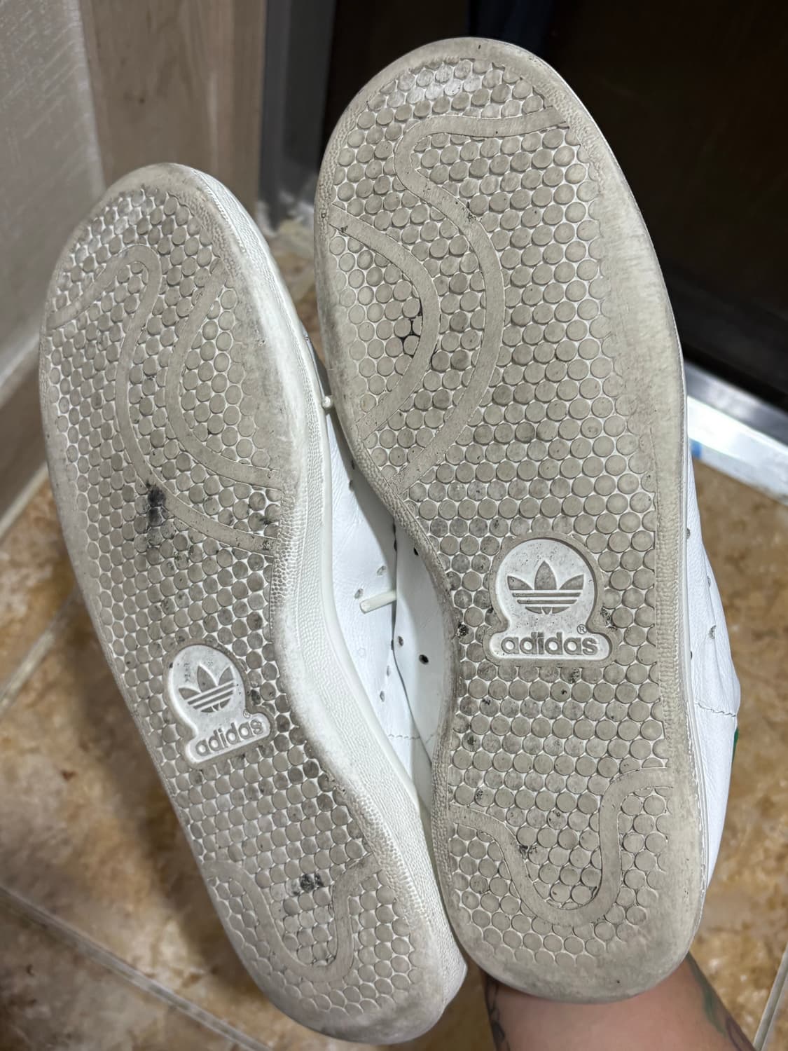 발렌시아가 스탠스미스 화이트그린 (38/240) 상품이미지3