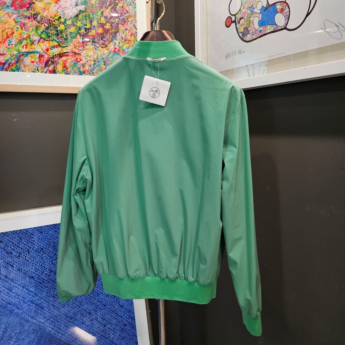 에르메스 MORS & Gourmettes 리버시블 블루종자켓 상품이미지5