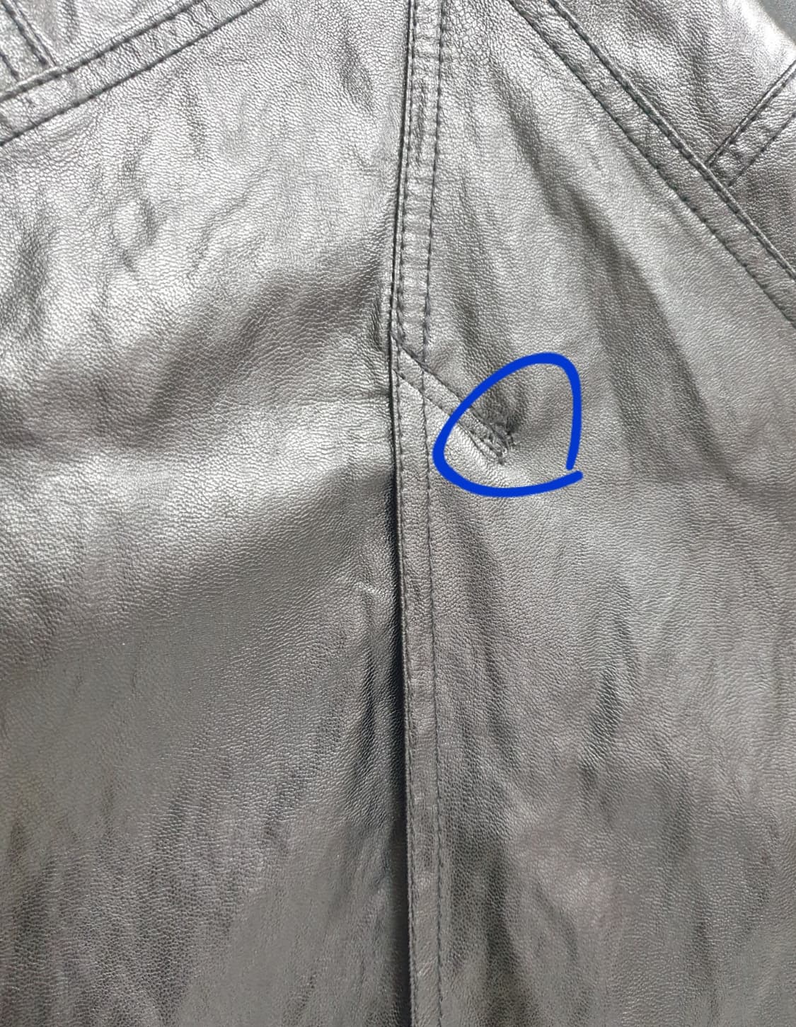 이자벨마랑 롱스커트 여성치마 28 세실리아 페이커 레더 WM19 상품이미지5