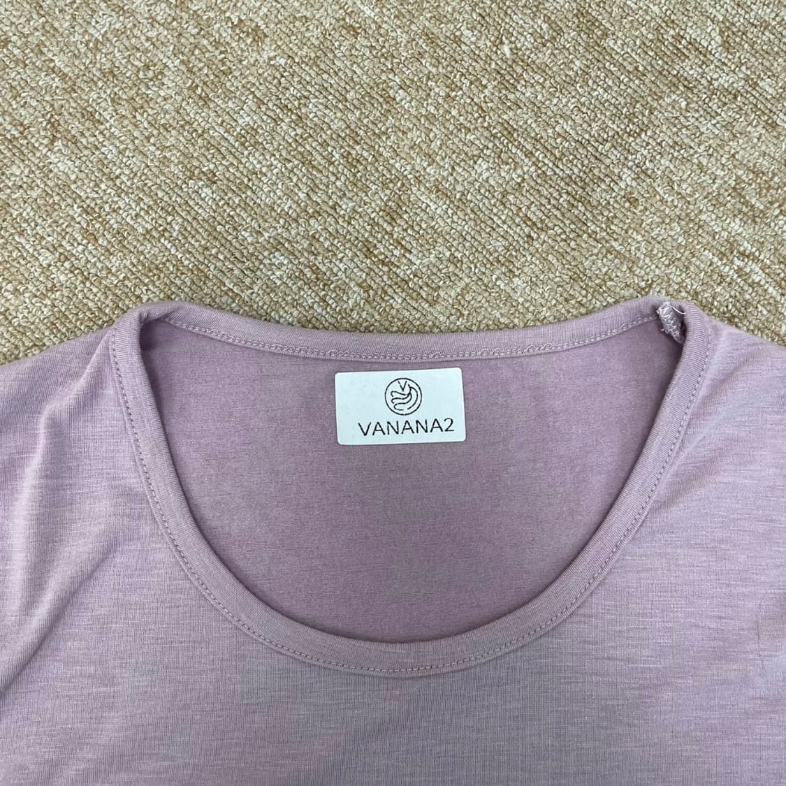 Vanana2 크롭 롱슬리브 상품이미지2