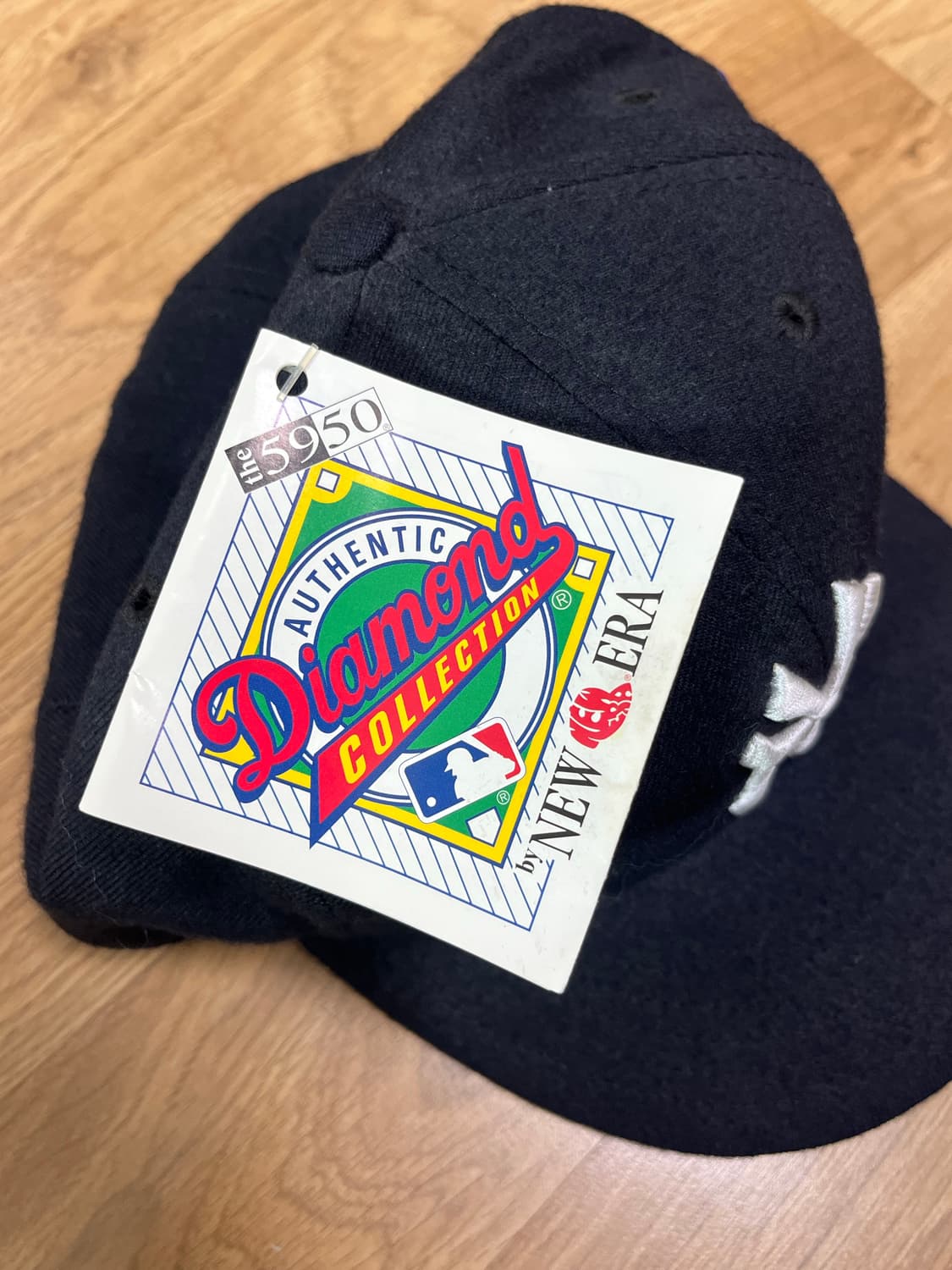 90s 빈티지 뉴에라 양키스 캡 데드스탁 made in usa 상품이미지3