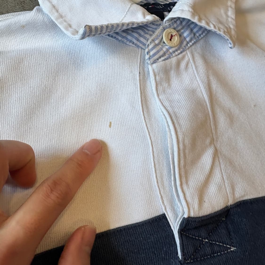 타미힐피거 정품 럭비 티셔츠 상품이미지5