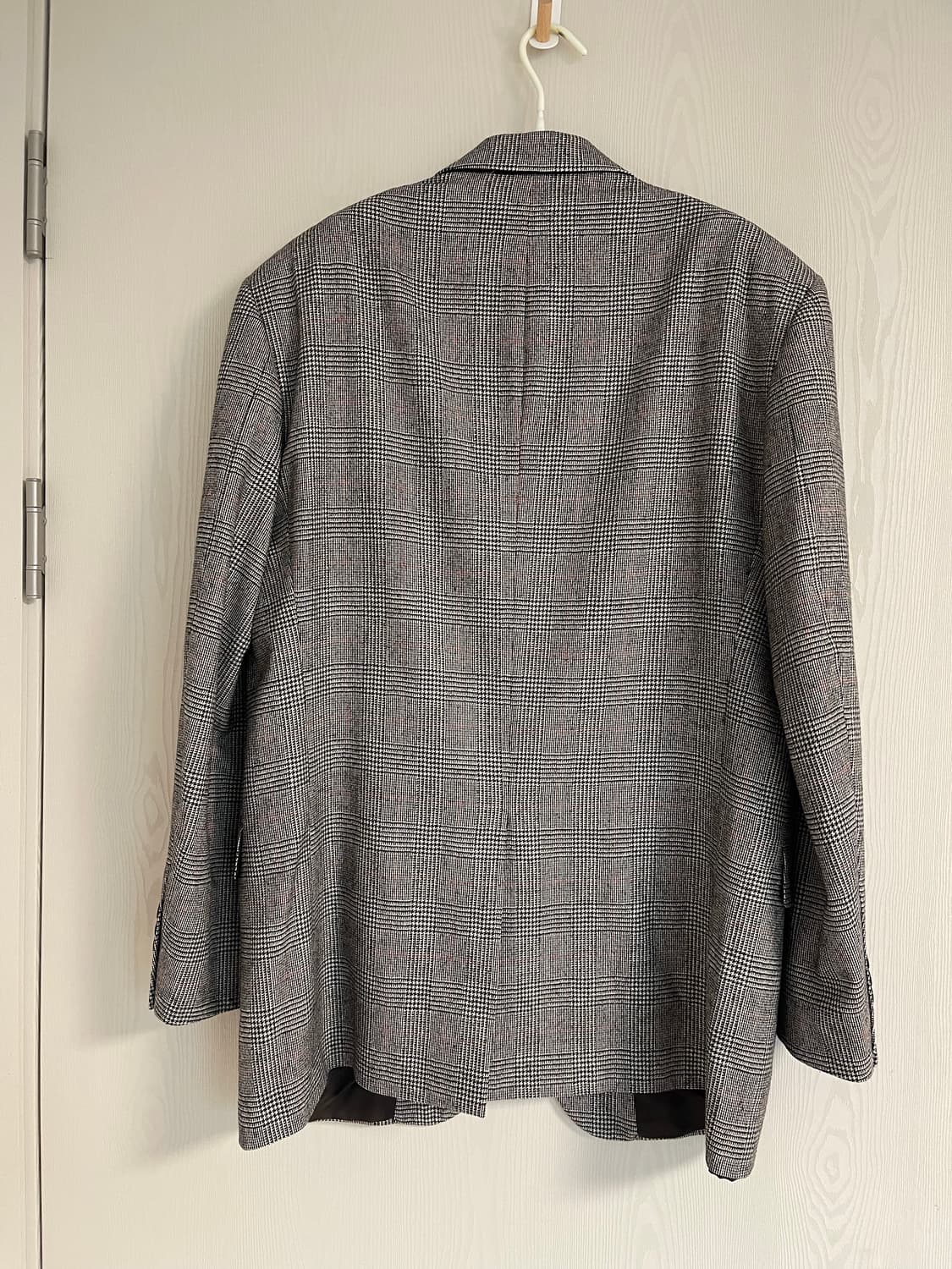 브룩스브라더스 로로피아나 질랜더 원단 글렌체크 블레이저 자켓 40R(1 상품이미지4