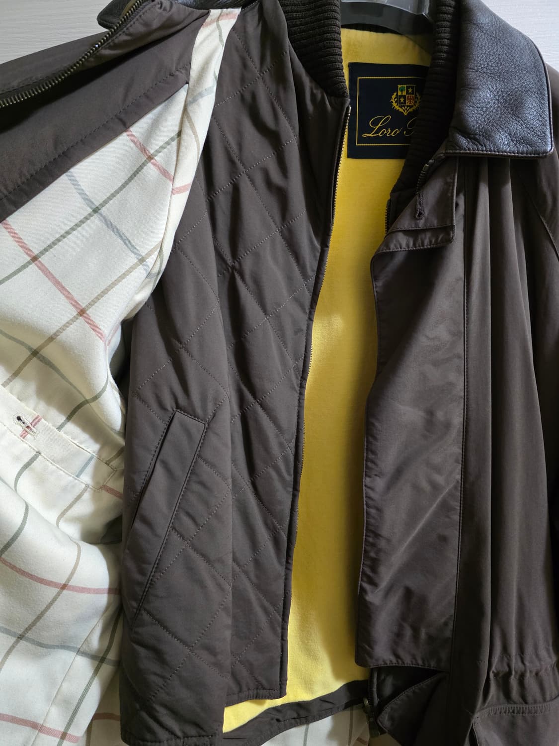 정품 로로피아나 홀시(Horsey) 재킷 & 캐시미어 베스트 세트 M 상품이미지5