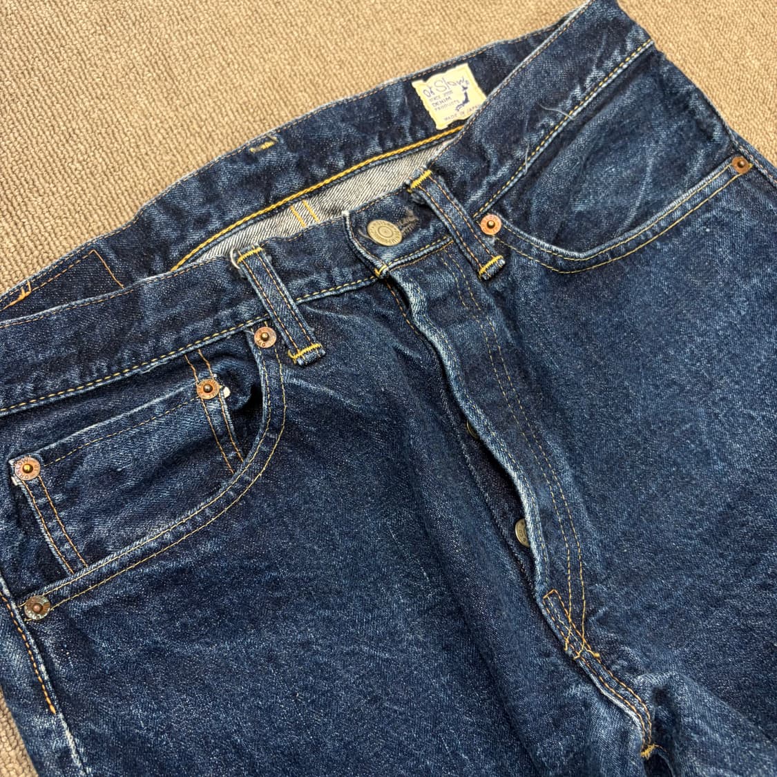 orslow 105 오어슬로우 셀비지 스트레이트 데님  상품이미지2