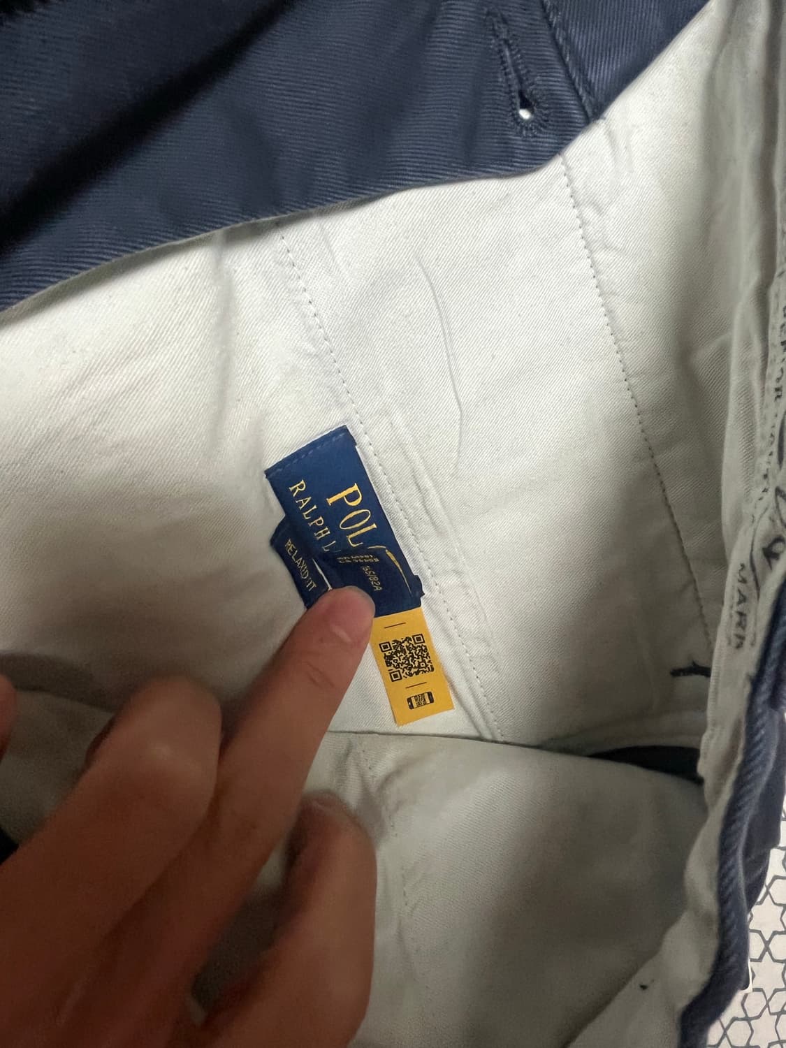 폴로 휘트먼 치노 네이비 새상품 (32/30) 상품이미지4