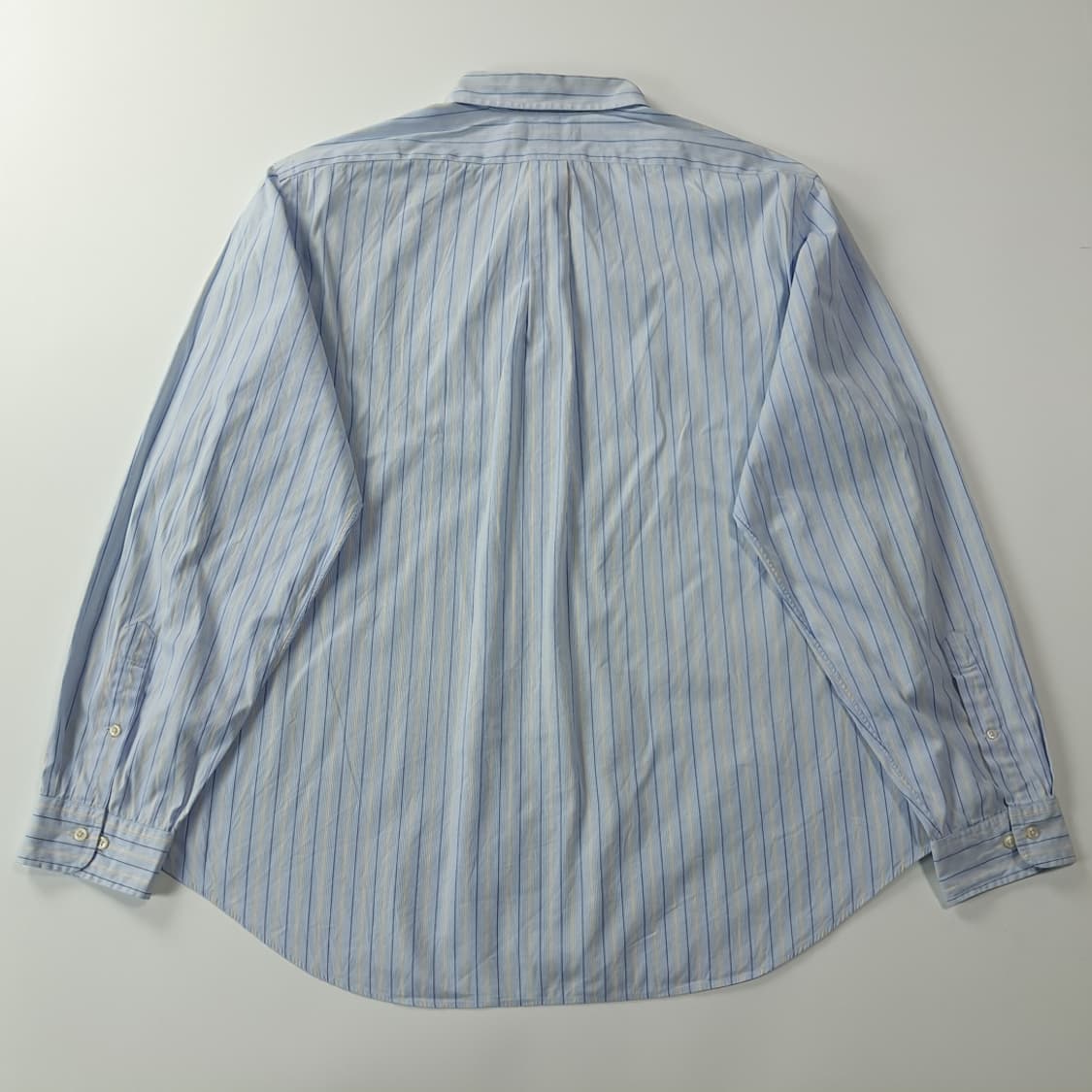 CK326 XL 폴로 00s 스카이블루 멀티 스트라이프 셔츠 남방 상품이미지6