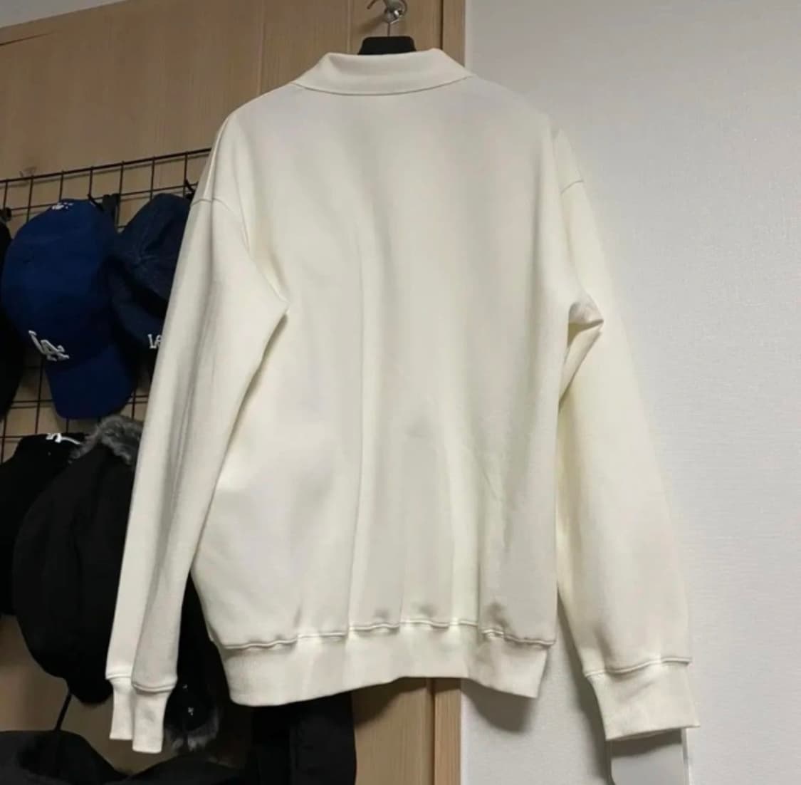 [L]파르티멘토 오버핏 PK(피케) 스웨트셔츠 아이보리 상품이미지4