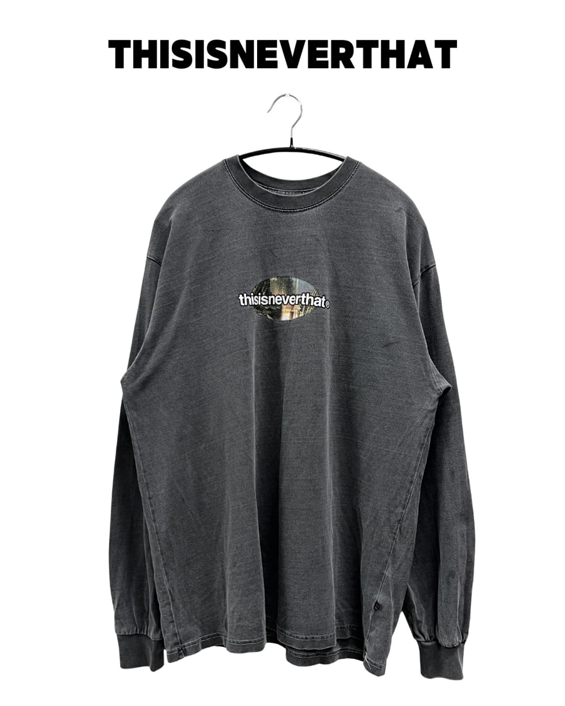 디스이즈네버댓 워시드 롱 슬리브 상품이미지1