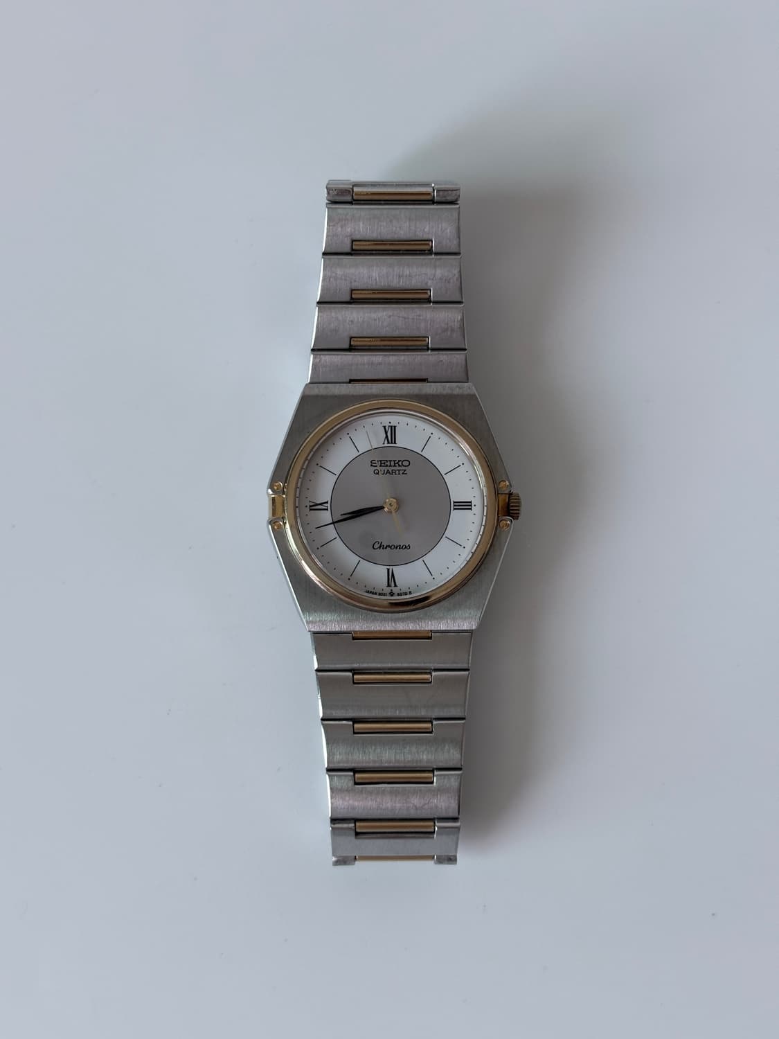 세이코 1980년대 Chronos 콤비 쿼츠 남성 상품이미지3