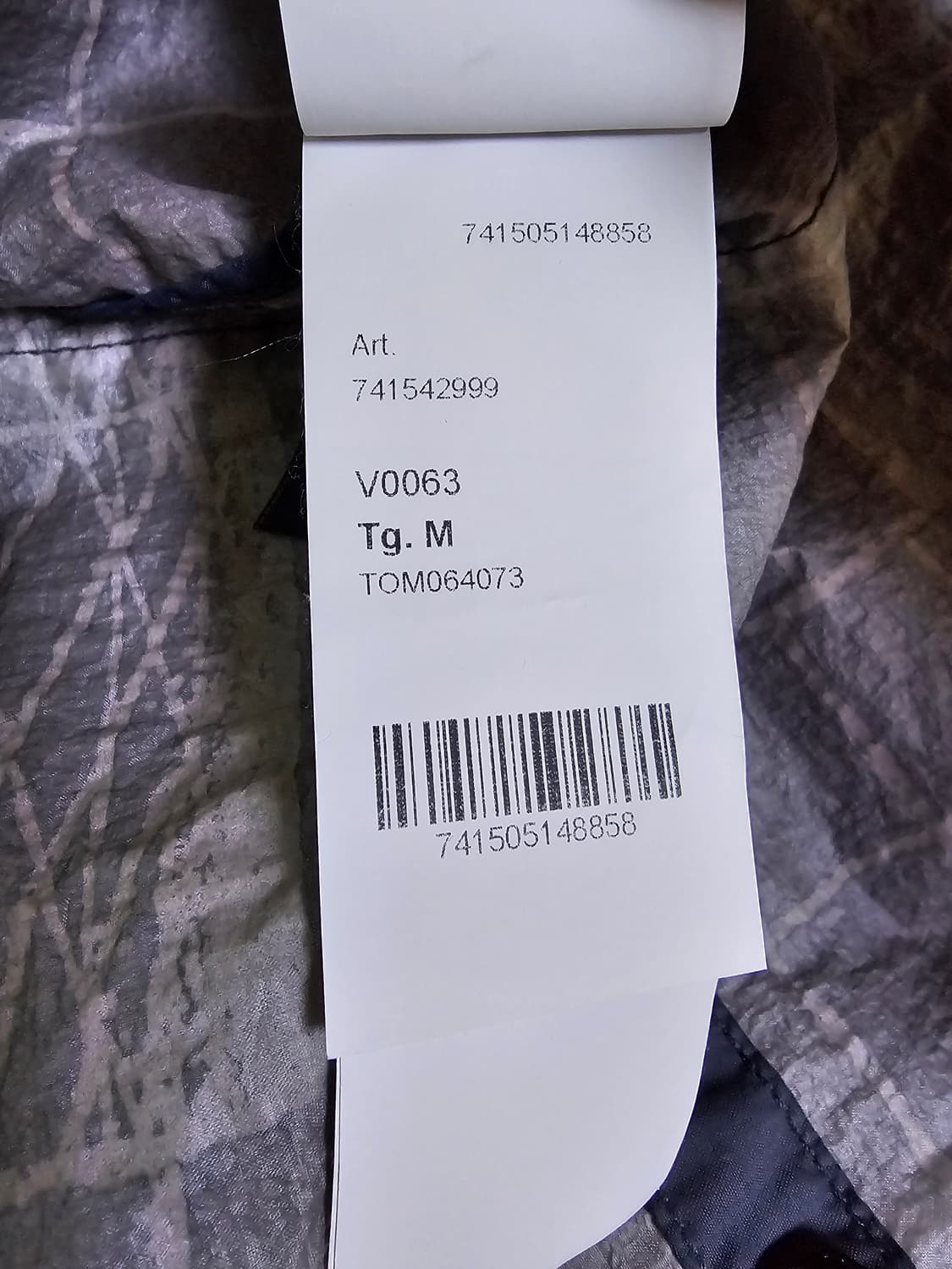 스톤아일랜드 리플렉티브 라미 TC 자켓 (새 상품) 상품이미지9