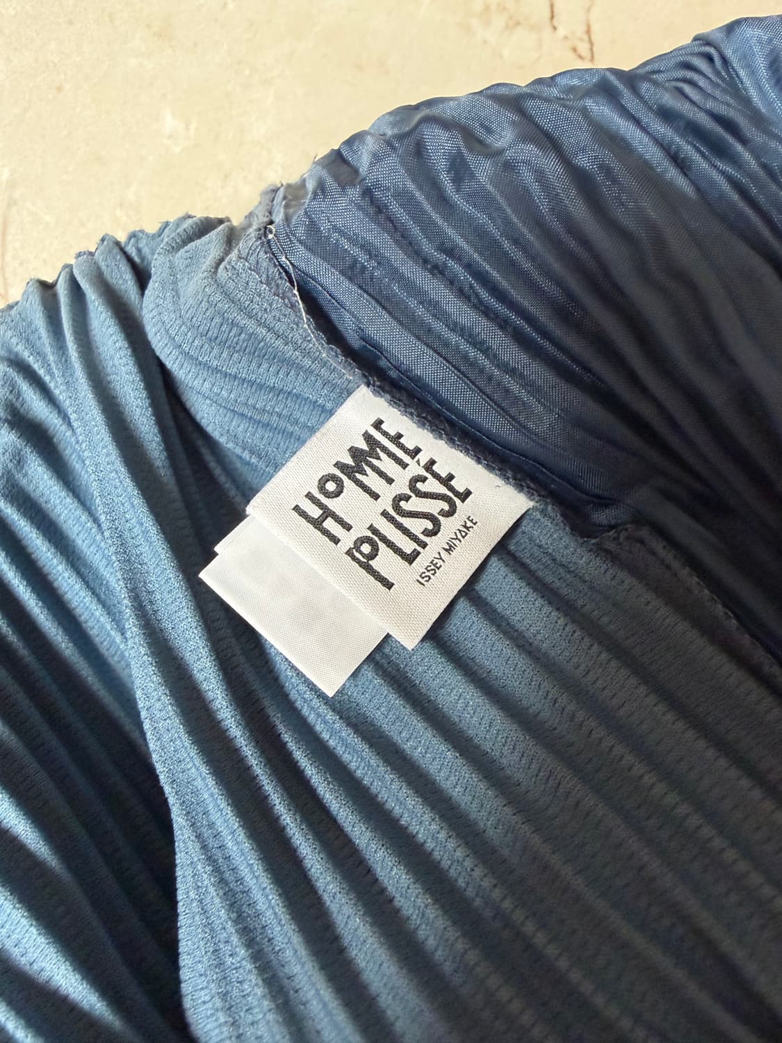 옴므플리세 베이직 팬츠 블루 3사이즈 상품이미지2