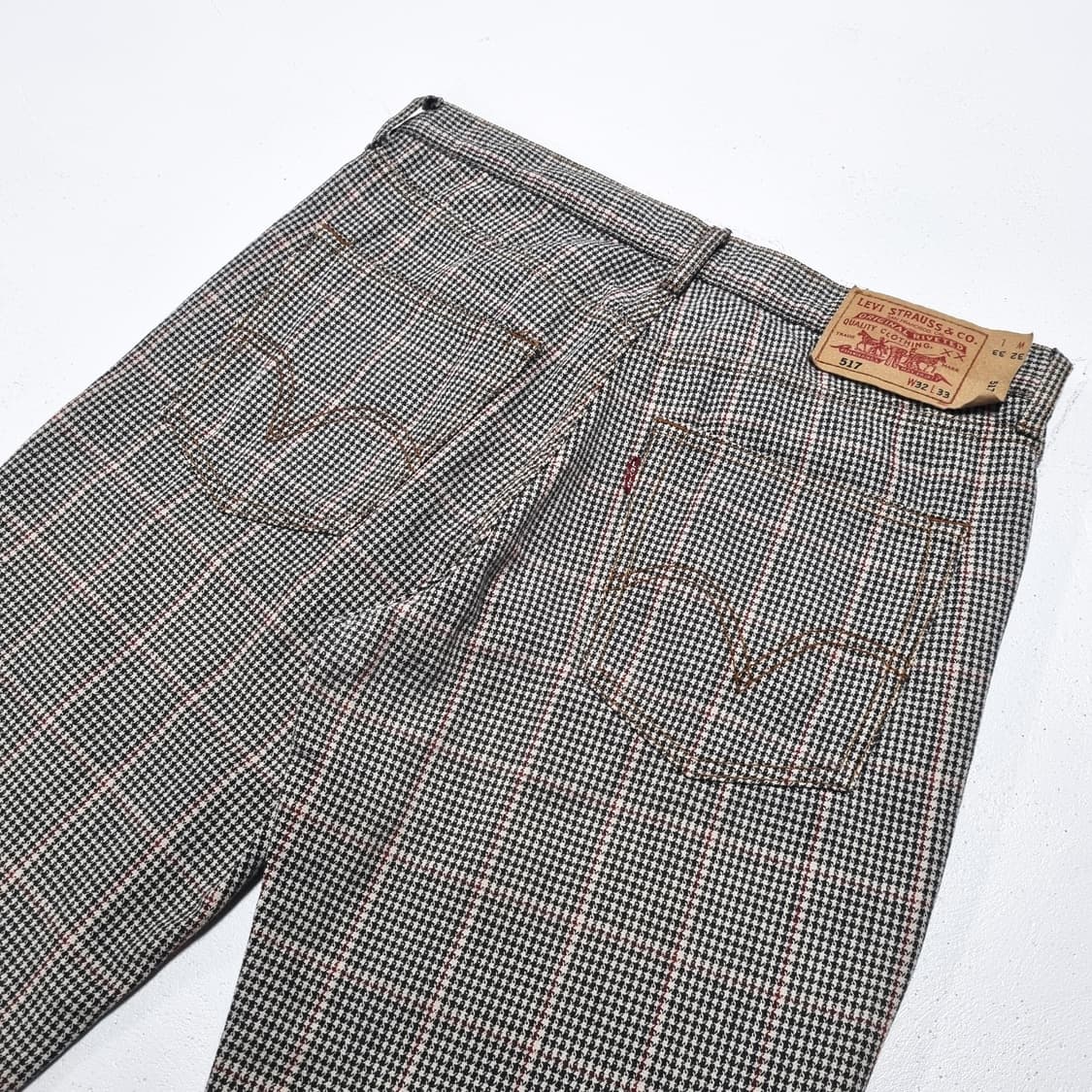 00S Levis 517 부츠컷 하운드투스 - 32x33 상품이미지6