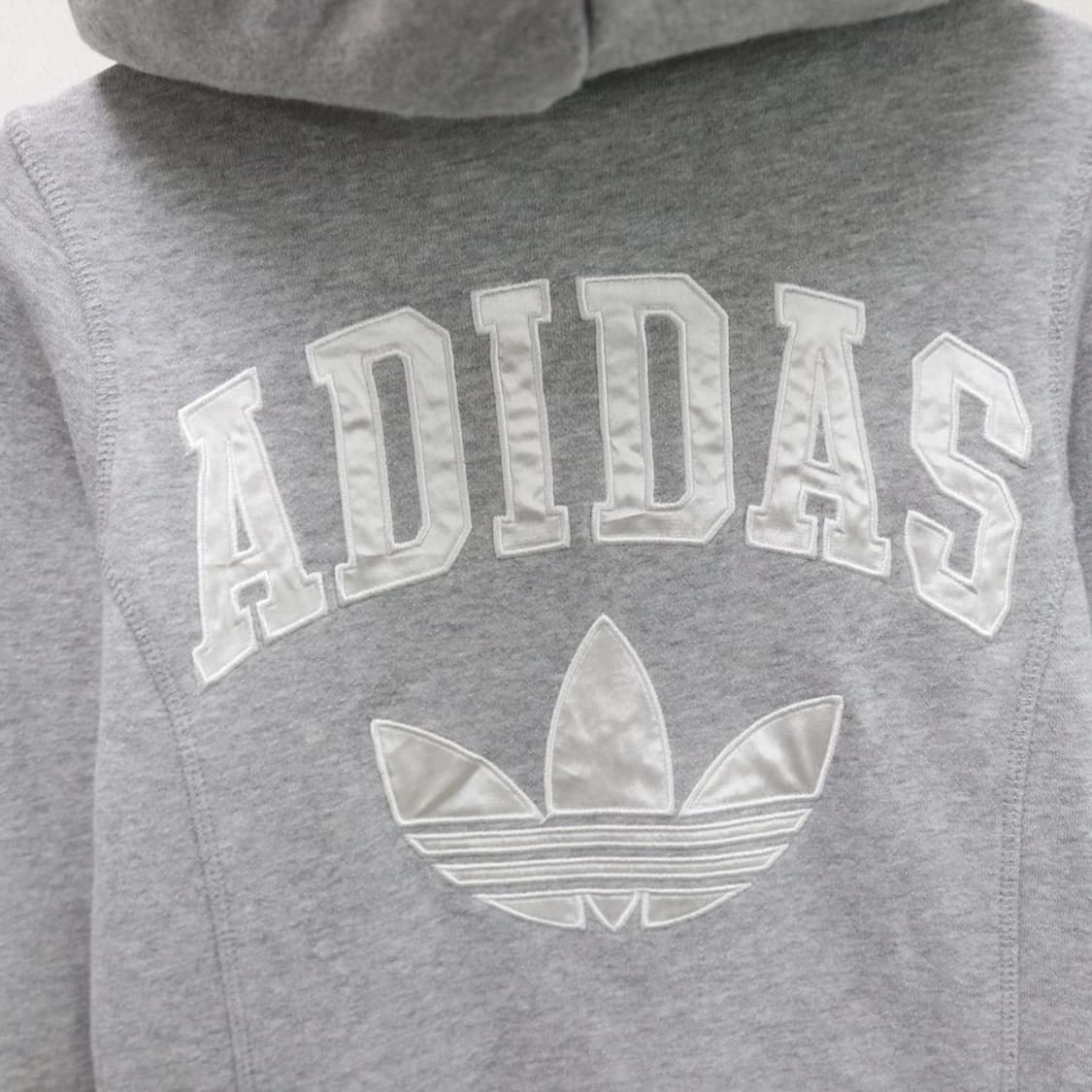 아디다스 불꽃 로고 그레이 후드 집업 60727 상품이미지7
