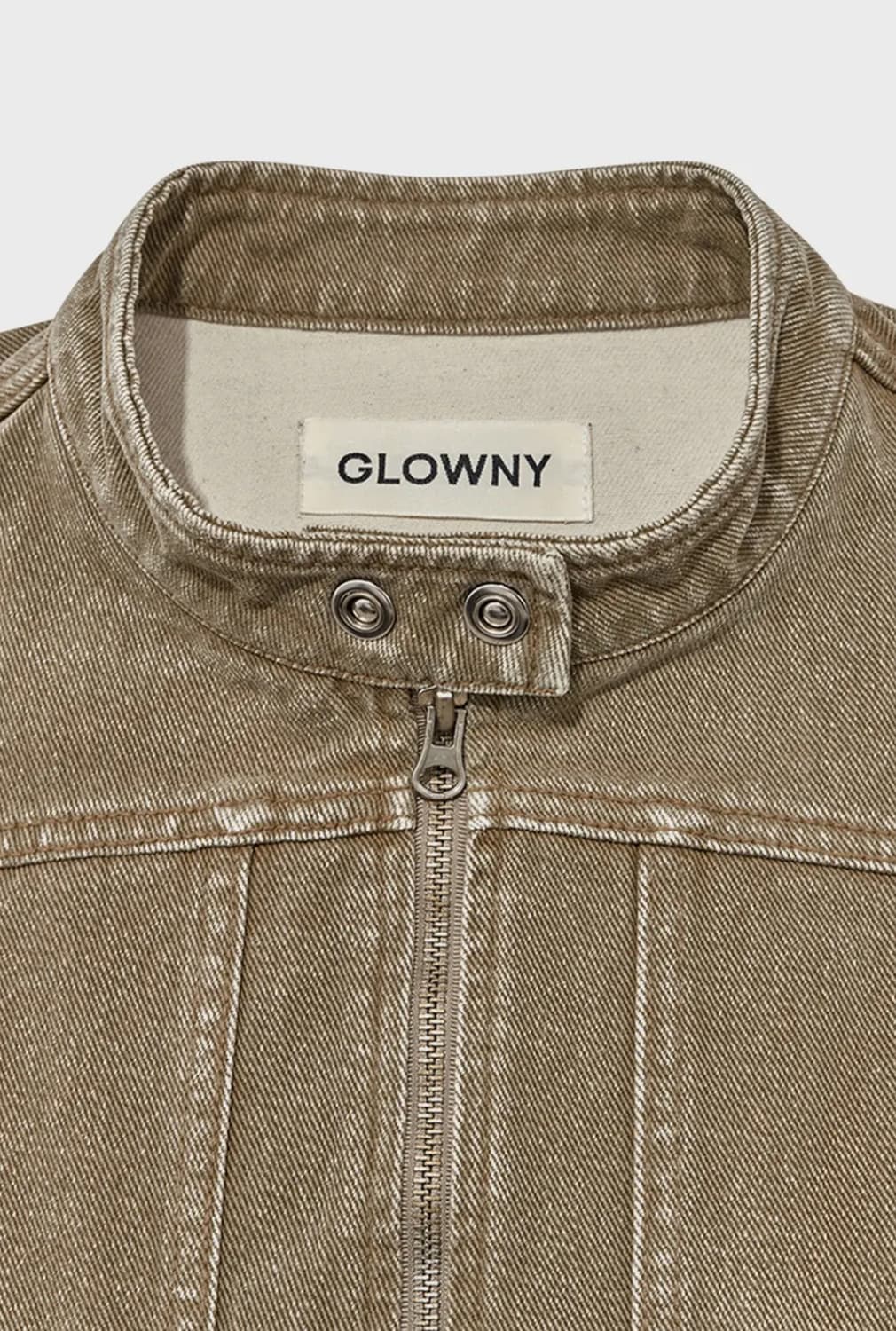 BONES DENIM JACKET (KHAKI BROWN) 상품이미지3