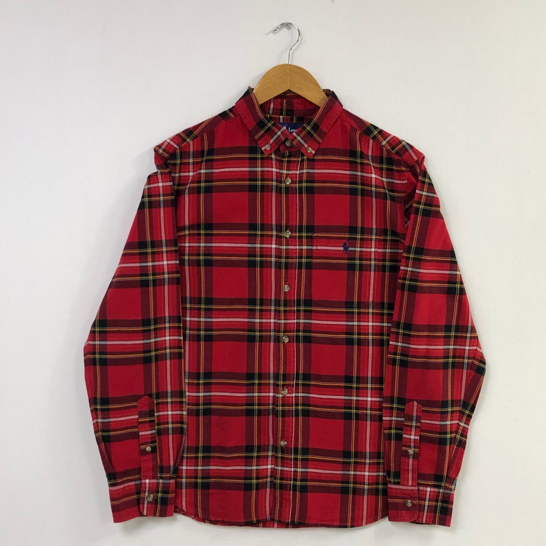 100 폴로 옥스포드 체크 셔츠 상품이미지2