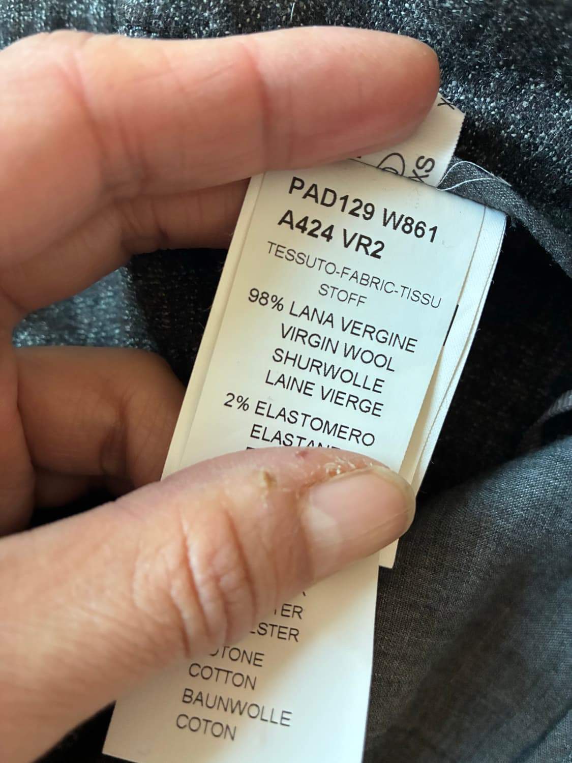 파비아나필리피 회색 트라우저 상품이미지5