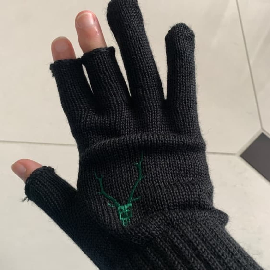 남이서팔 핑거리스 니트 장갑 상품이미지2