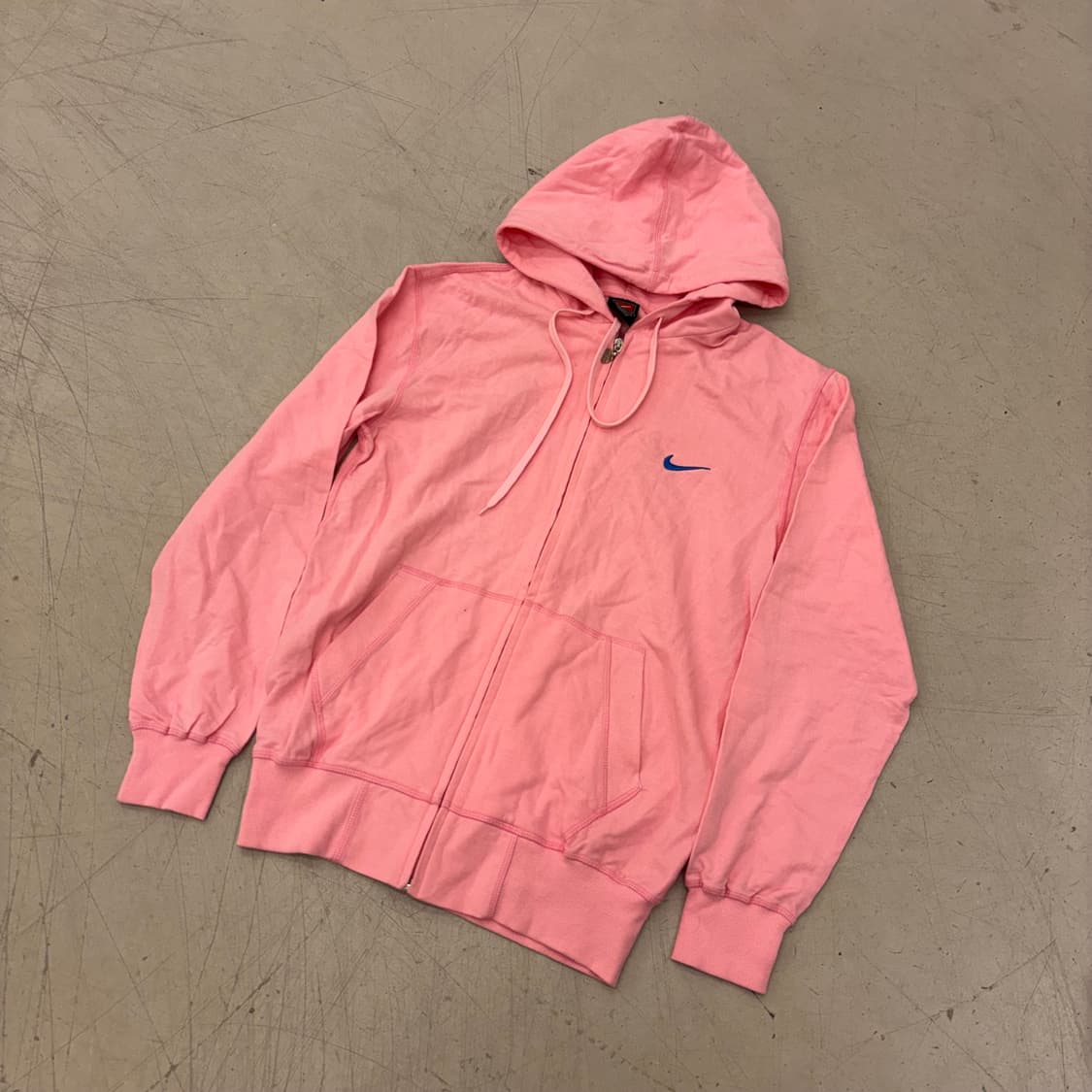 나이키 핑크 스우시 후드집업 상품이미지1