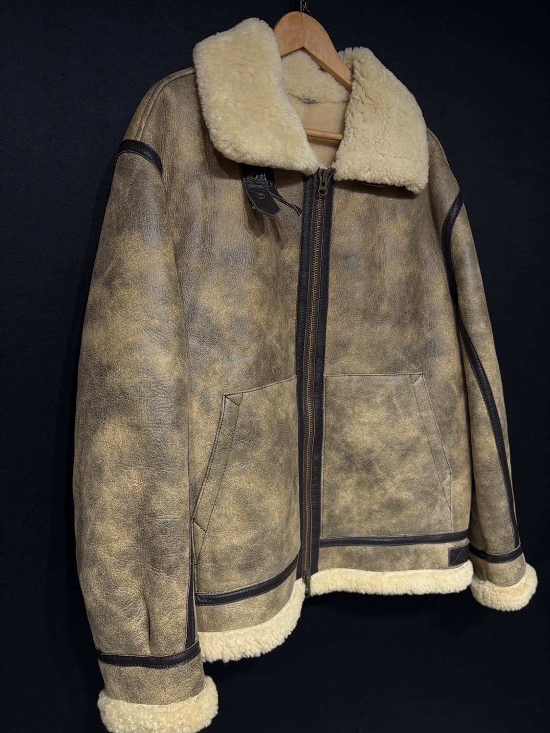 B-3 폭격기 무스탕 자켓  상품이미지3