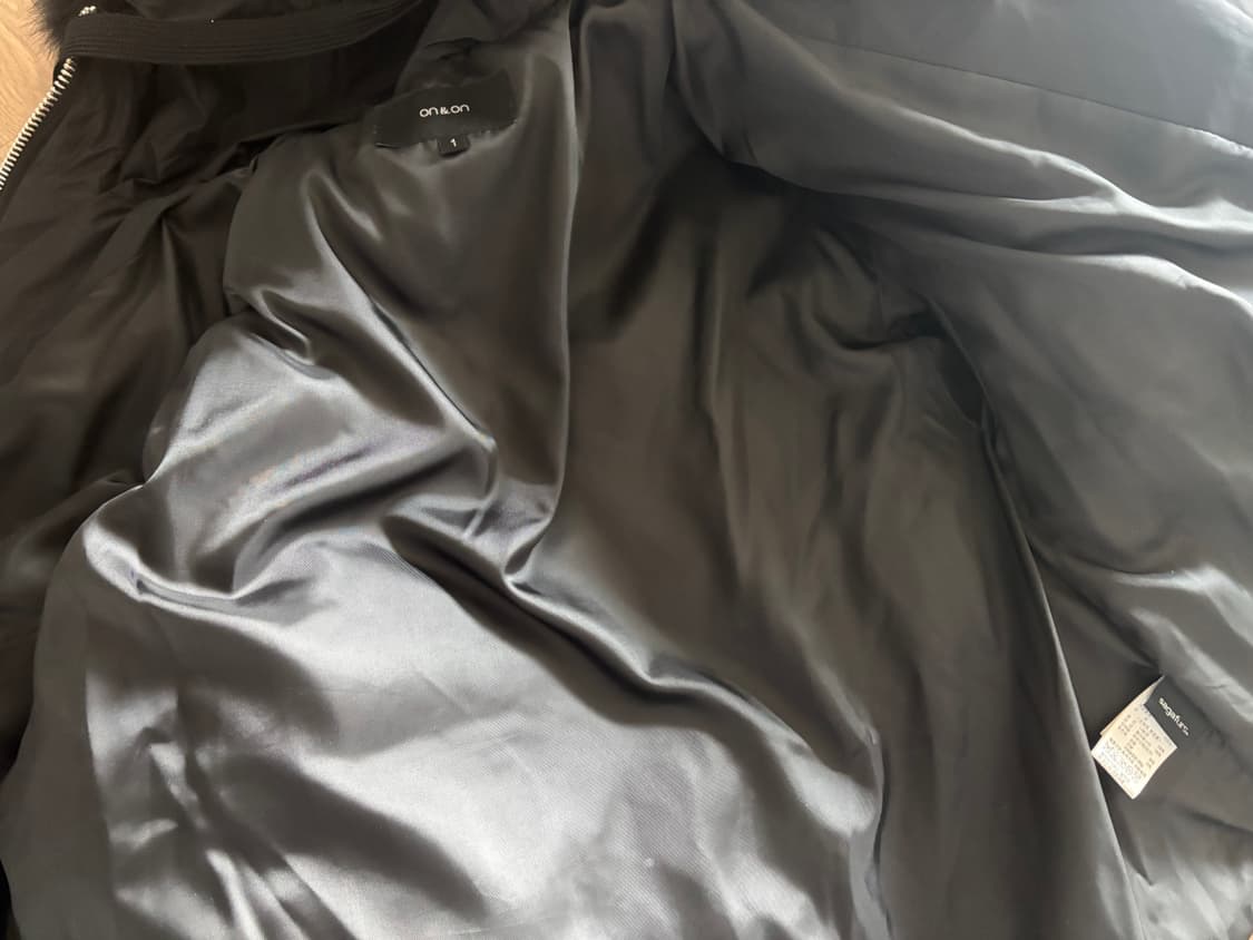 새상품급 온앤온 사가퍼 구스 푸퍼리본패딩 55(66가능) 상품이미지5