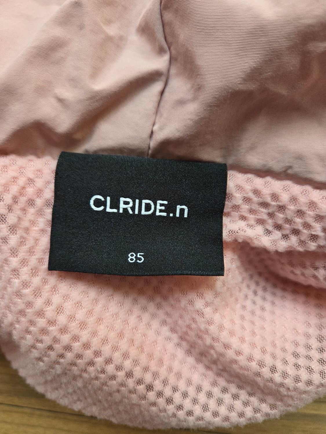 CLRiDE.n 뽀글이 후드집업 핑크색상입니다. 85사이즈로 여성분들에게 상품이미지4