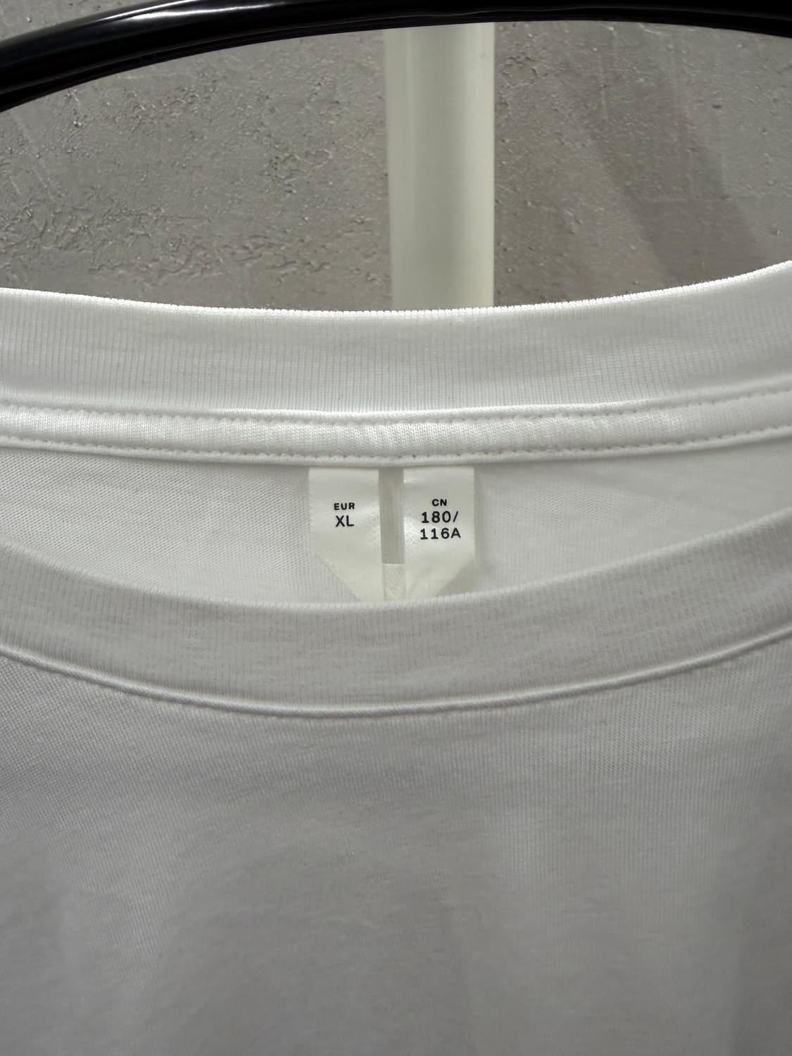  아르켓 화이트 코튼 티셔츠 XL 상품이미지3