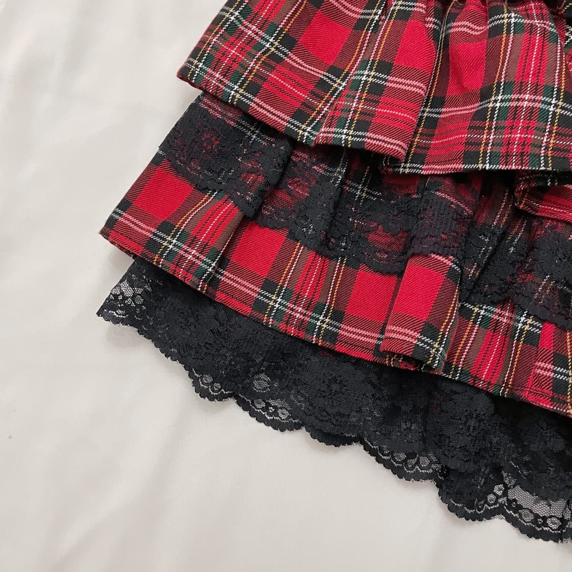 빈티지 펑크 고스 갸루 미니 스커트  상품이미지2