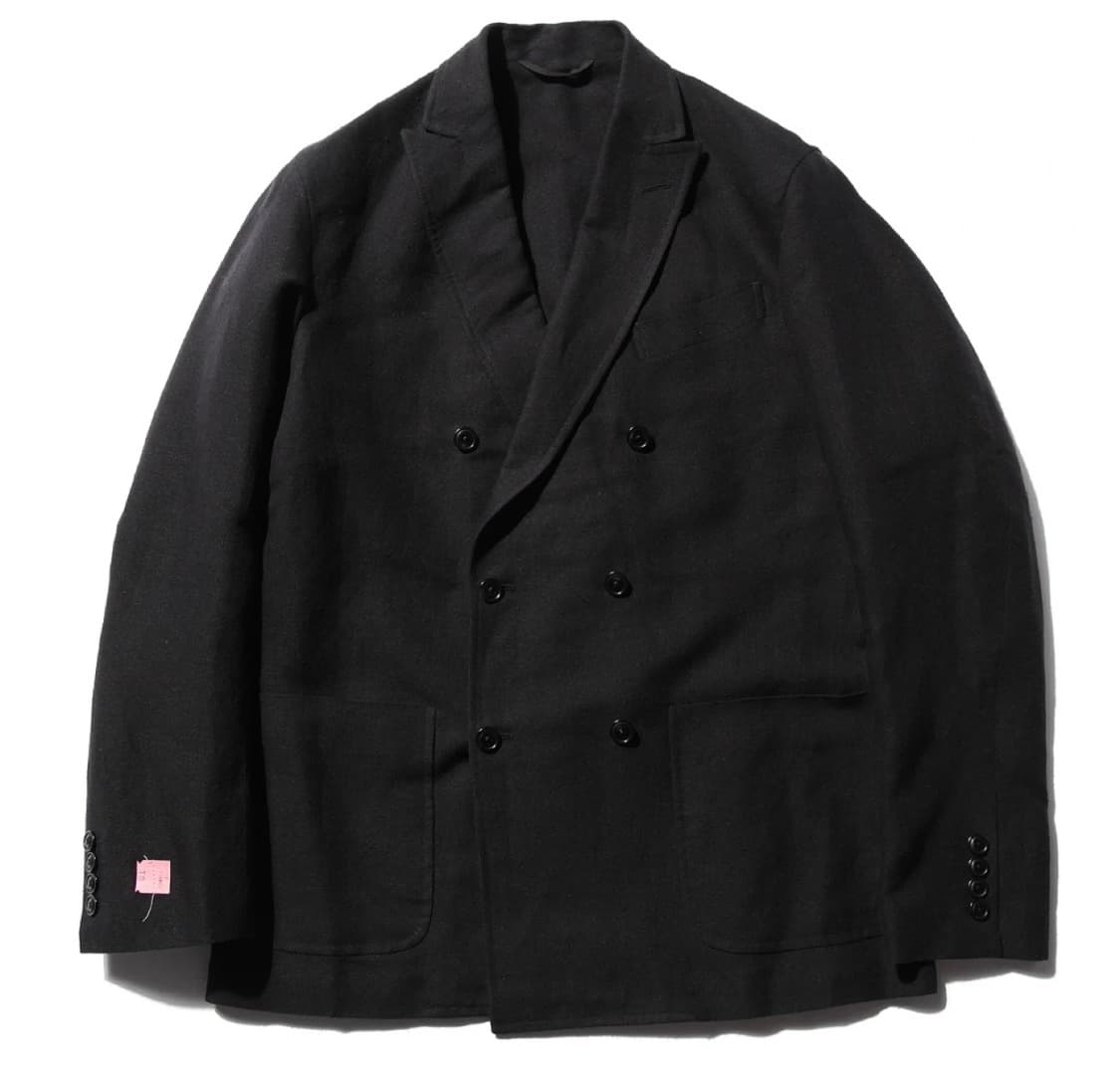 [코모리/일본브랜드] 린넨 실크 더블자켓 / 2 size 상품이미지1