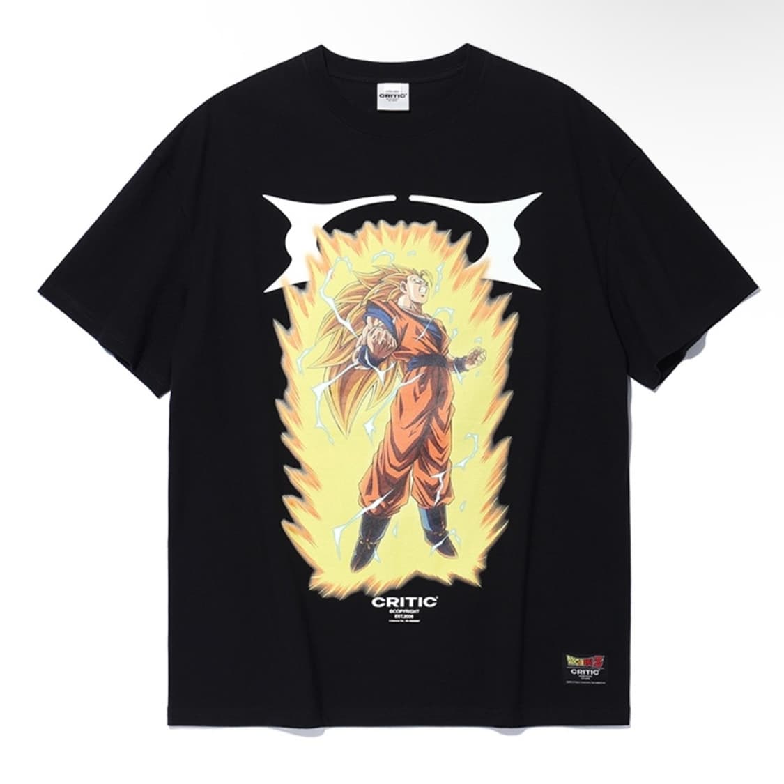 크리틱 드래곤볼 반팔티 L (새상품)(공홈품절) 상품이미지1
