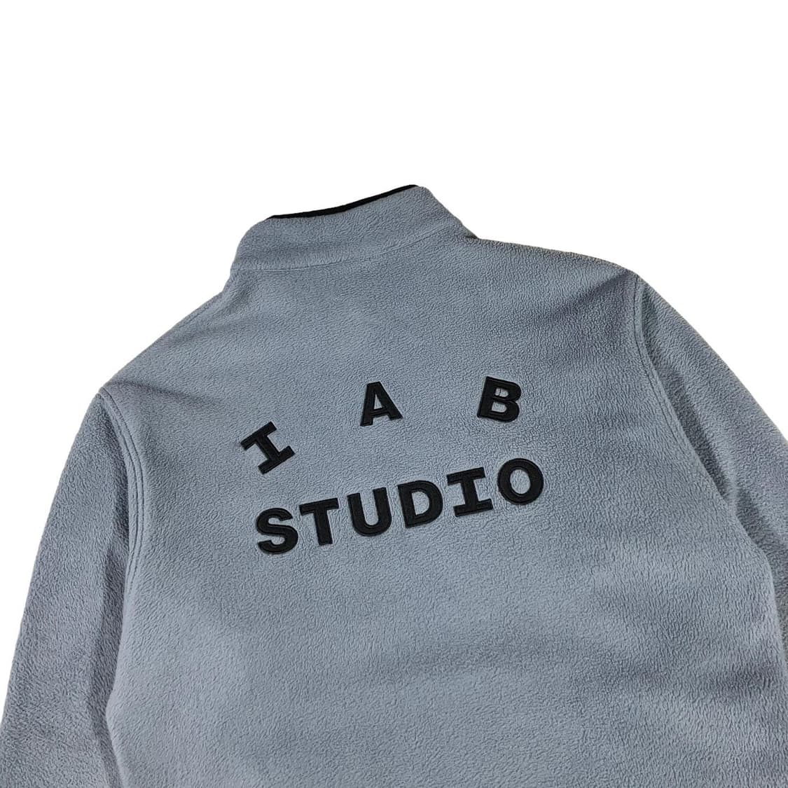 IAB STUDIO 아이앱 쿨그레이 반집업 후리스 상품이미지2