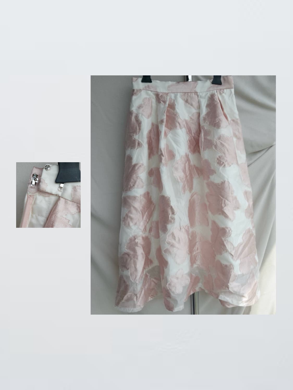 Pink Leaf Skirt 핑크 리프 스커트 상품이미지1
