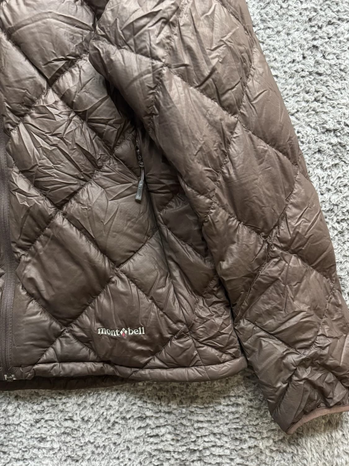 20s 몽벨 라이트 알파인 다운 파카 브라운 상품이미지6