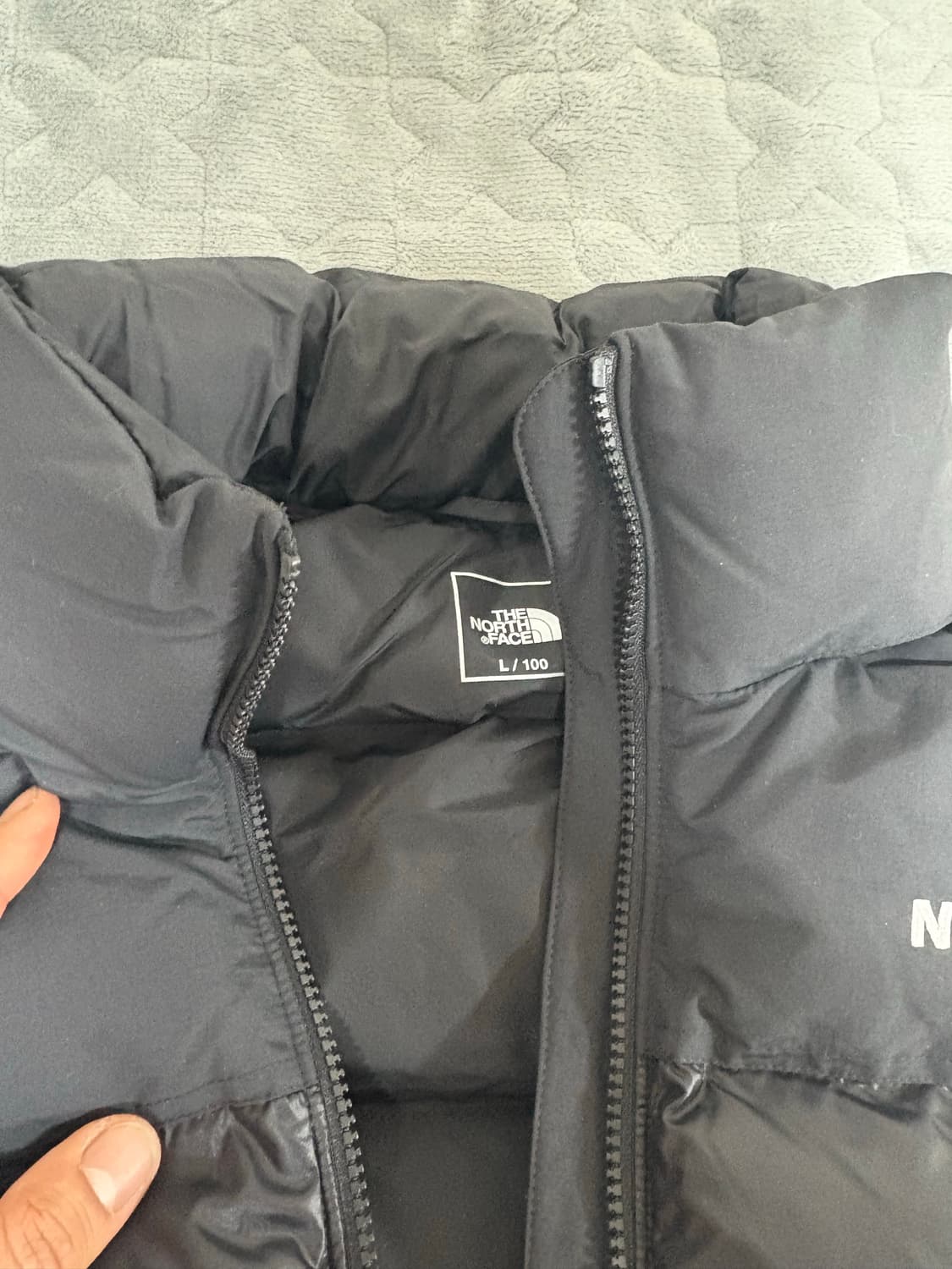 노스페이스 눕시 조끼 패딩 블랙 상품이미지2