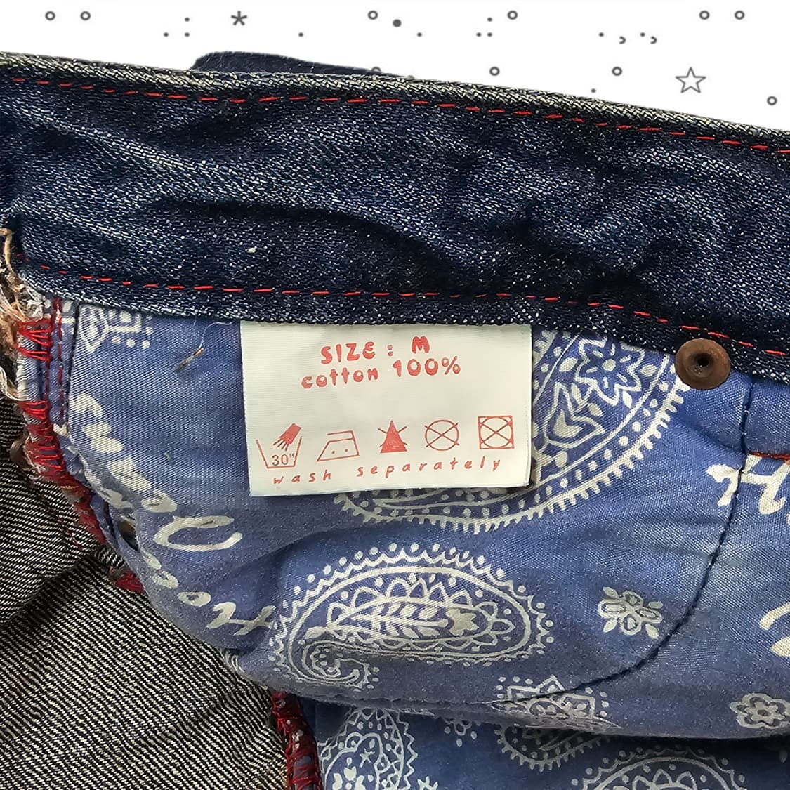 M HOTCHKISS 워싱 데님 스커트 상품이미지7