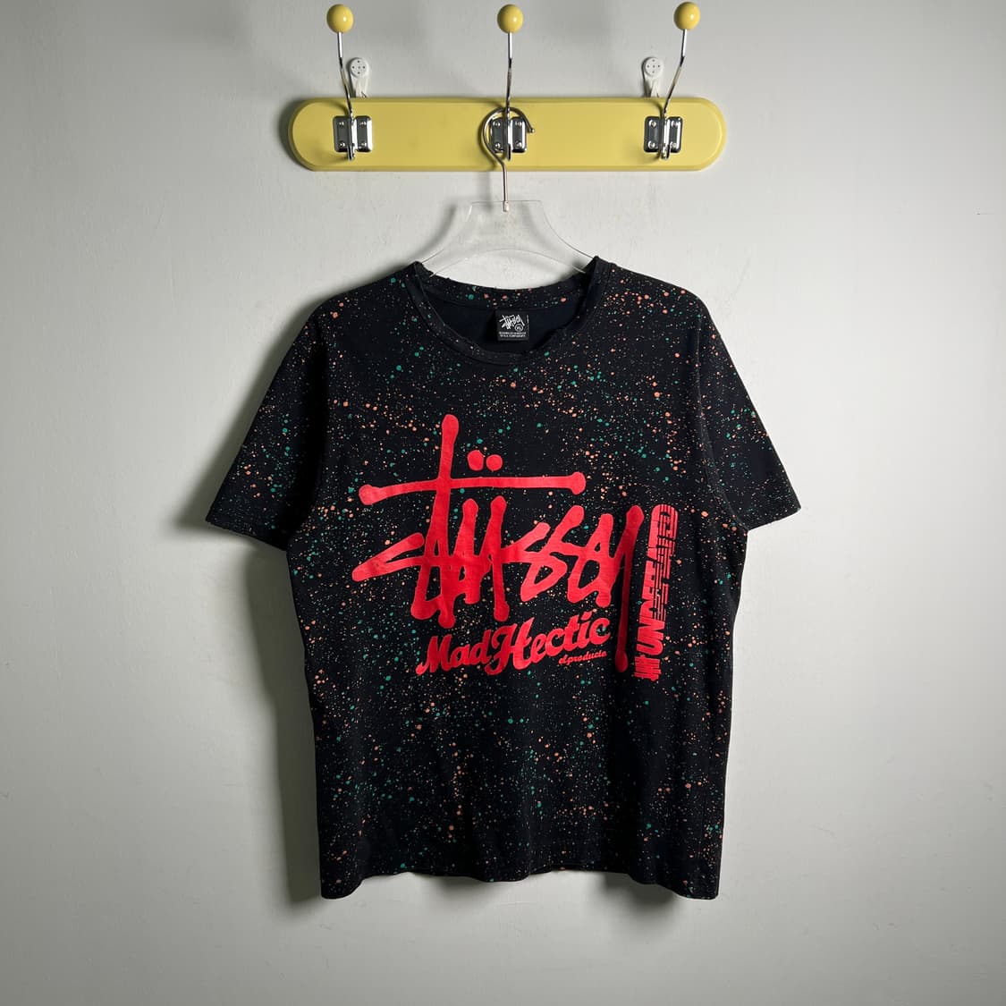 Stussy 올드 스투시 트리플 쓰렛 페인팅 반팔 티셔츠 XL 상품이미지1
