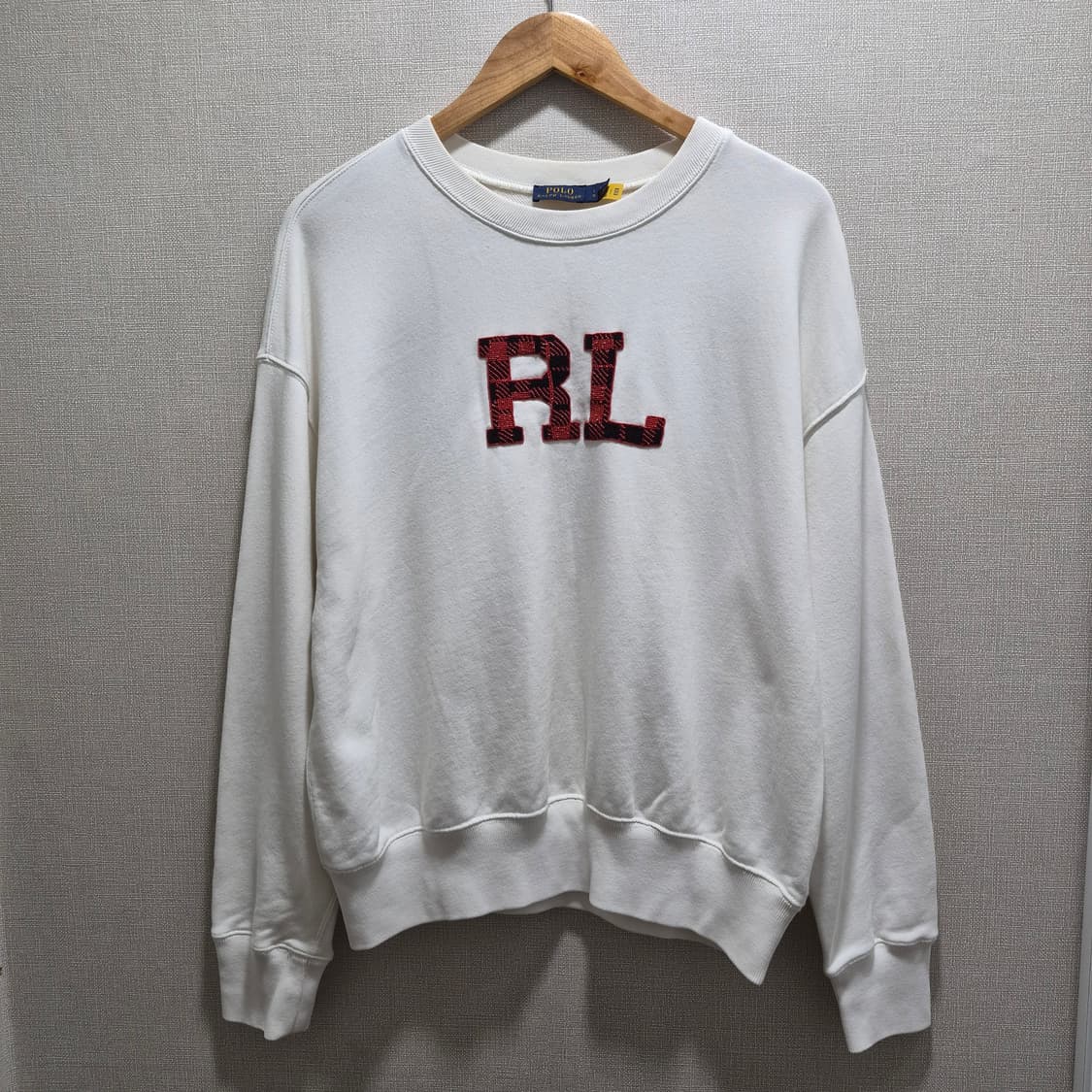 (L) 폴로 랄프로렌 비드 로고 프렌치 테리 스웻셔츠 상품이미지1