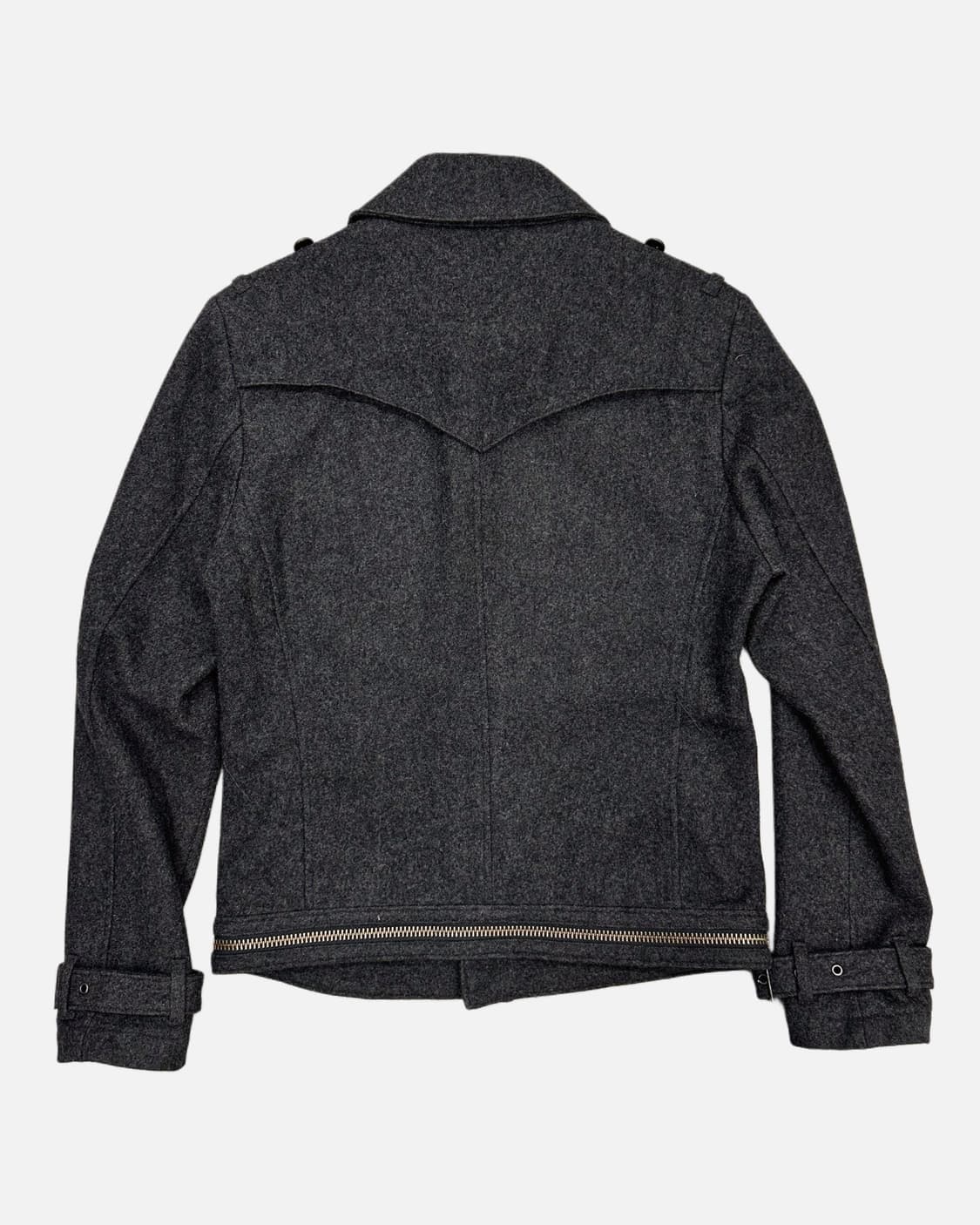 PPFM military charcoal wool jacket 상품이미지5